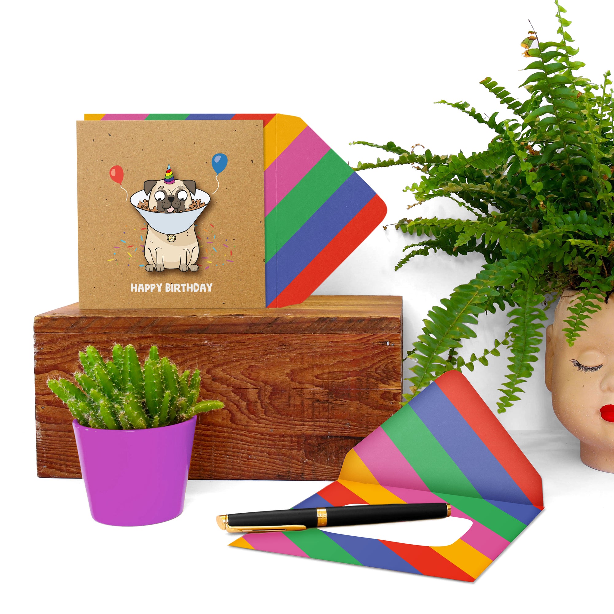 Happy Birthday, Party Pug