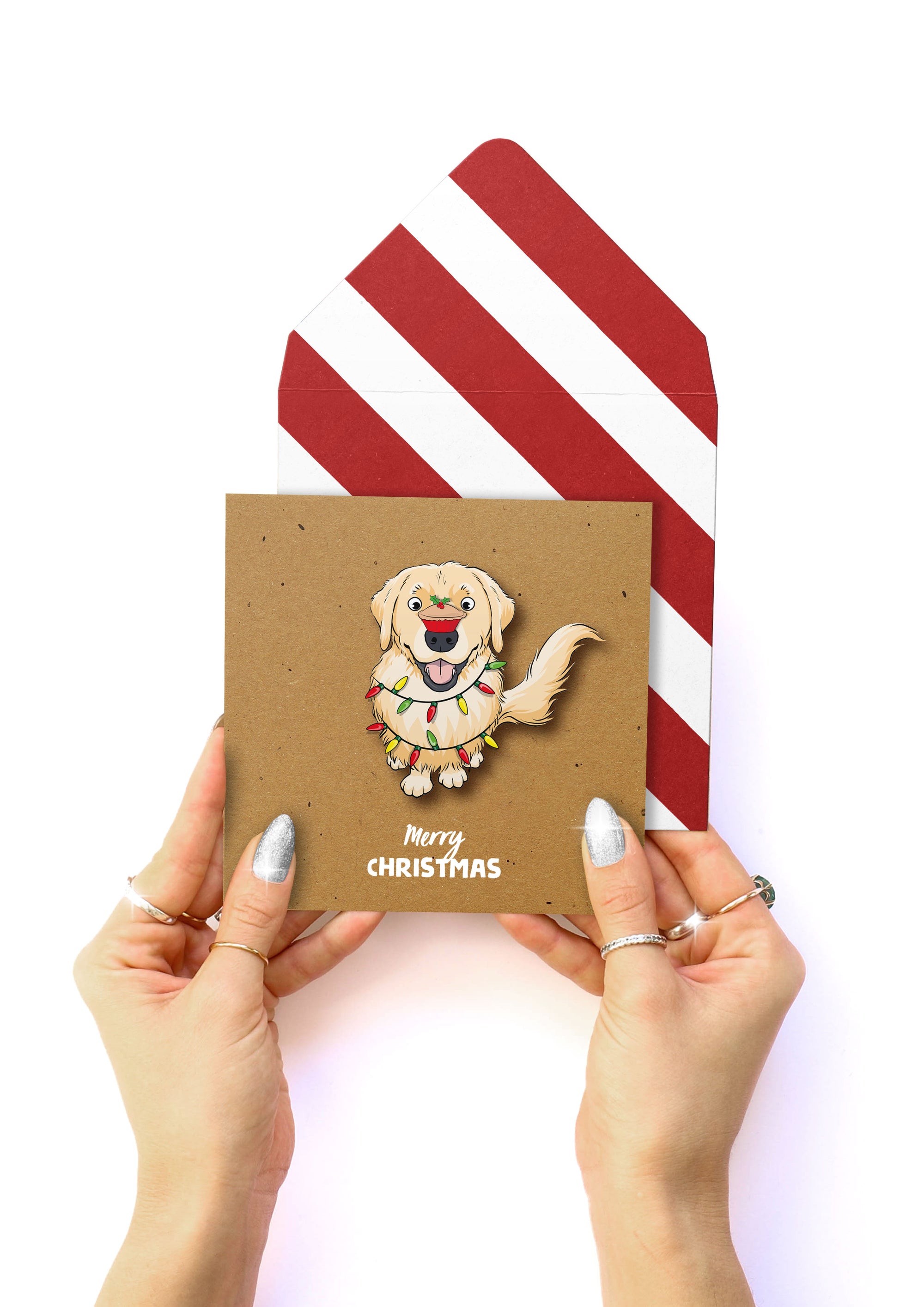 Merry Christmas Retriever