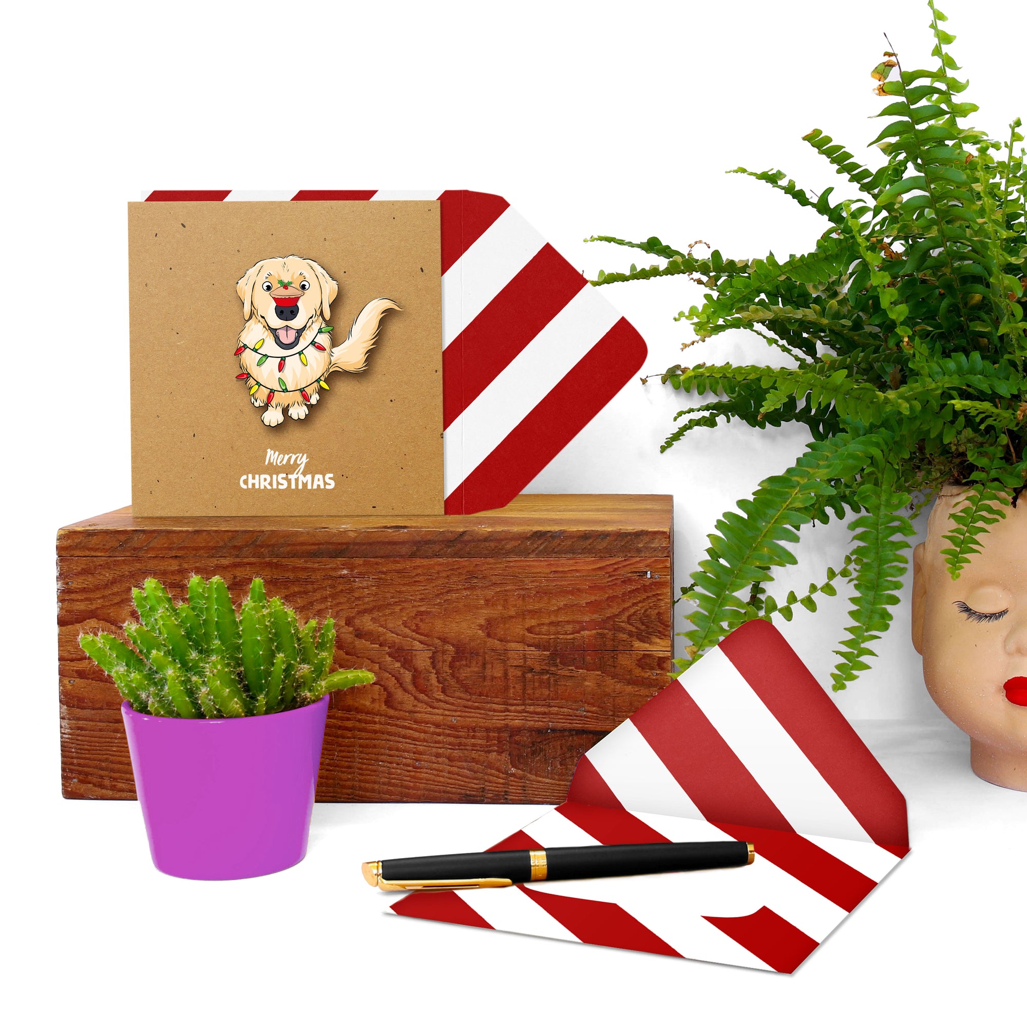 Merry Christmas Retriever