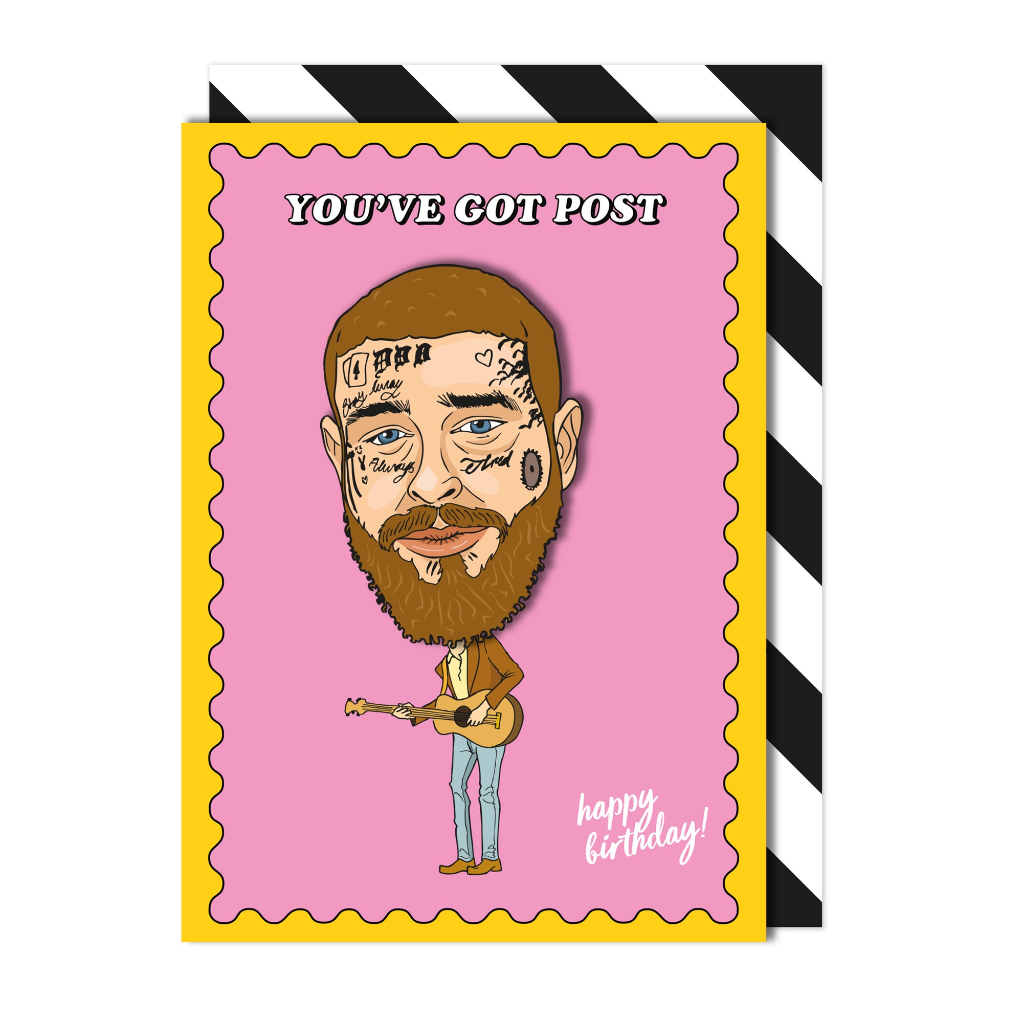 Post Malone - 'You've Got Post' Birthday Card