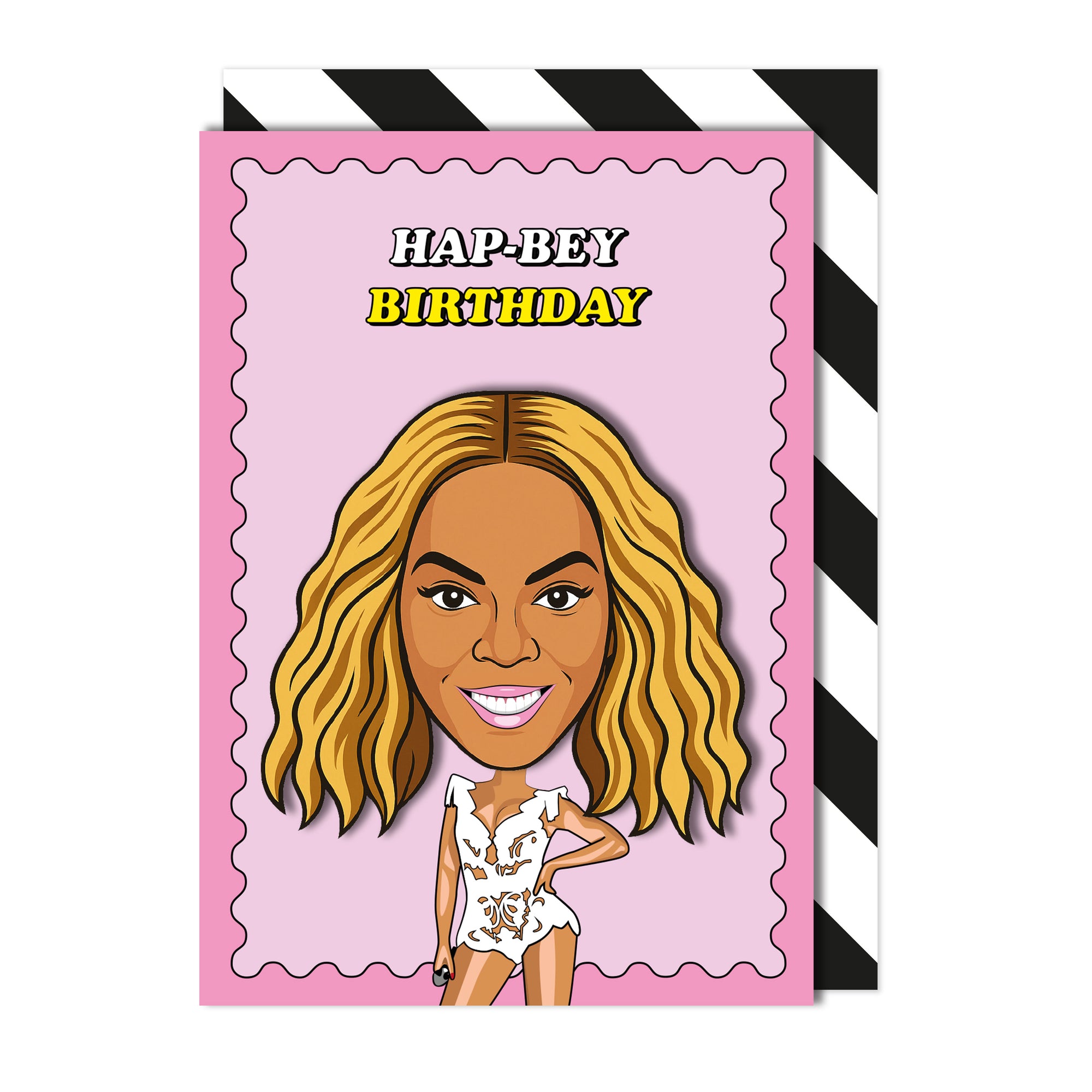 Hap-Bey Birthday Beyoncé Card