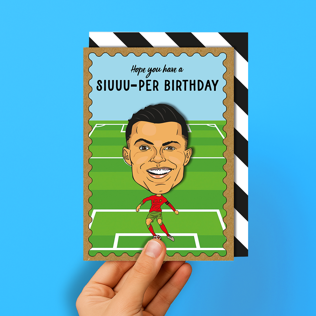 Cristiano Ronaldo, Siuu-per Birthday Card