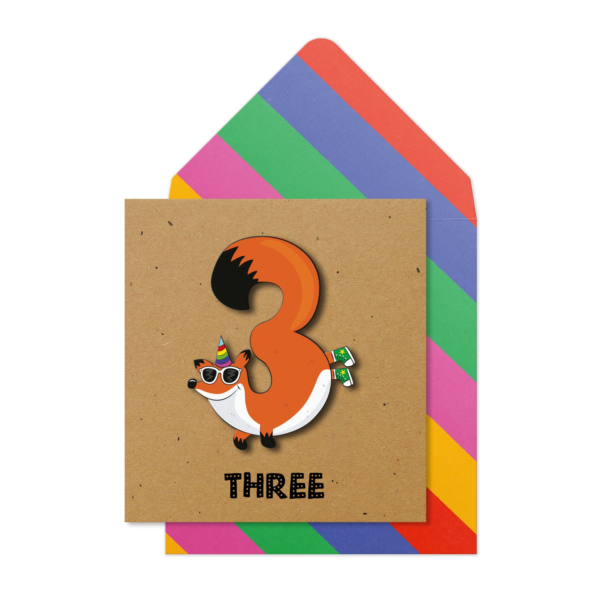 Happy 3rd Birthday - Fox