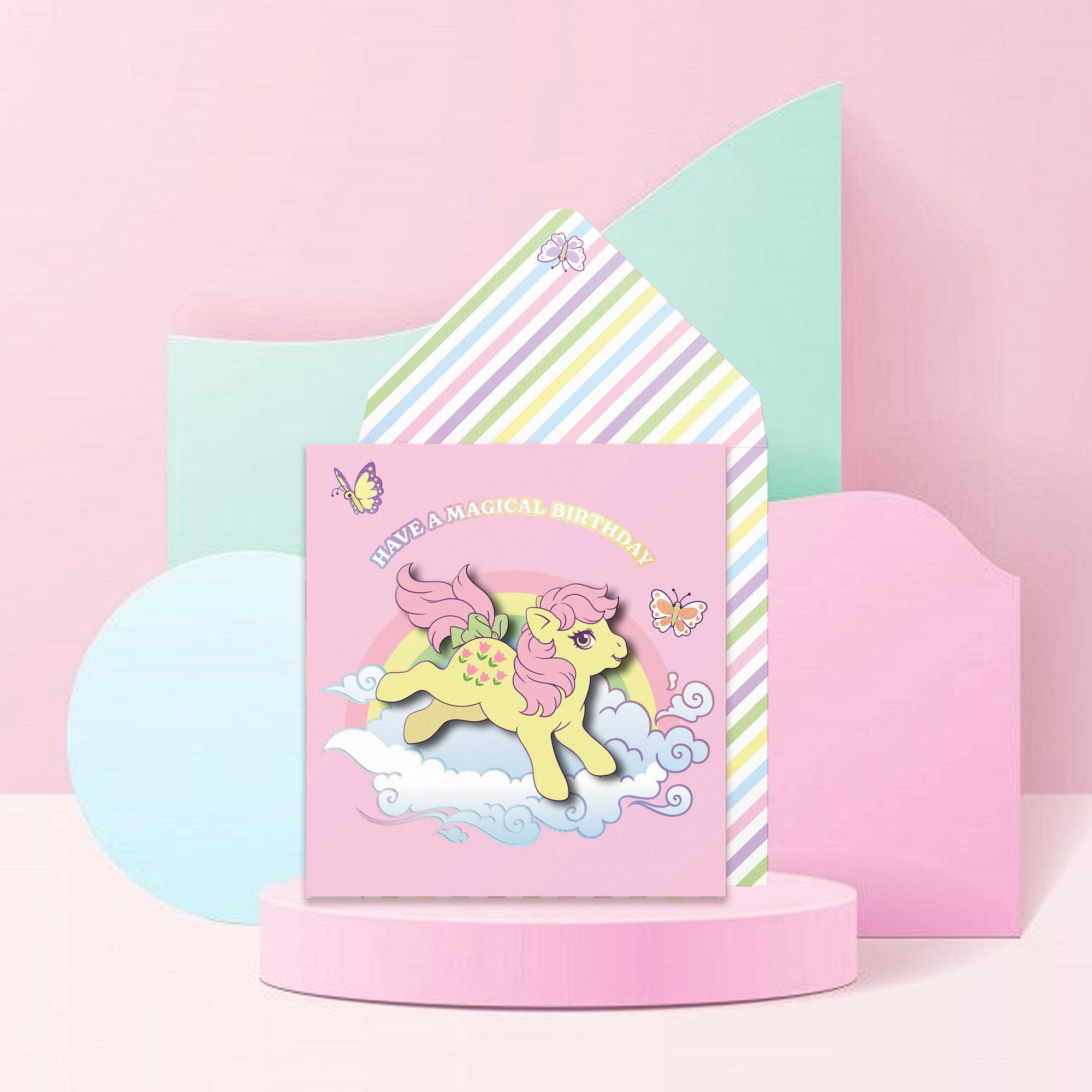 Have A Magical Birthday, Posey Retro