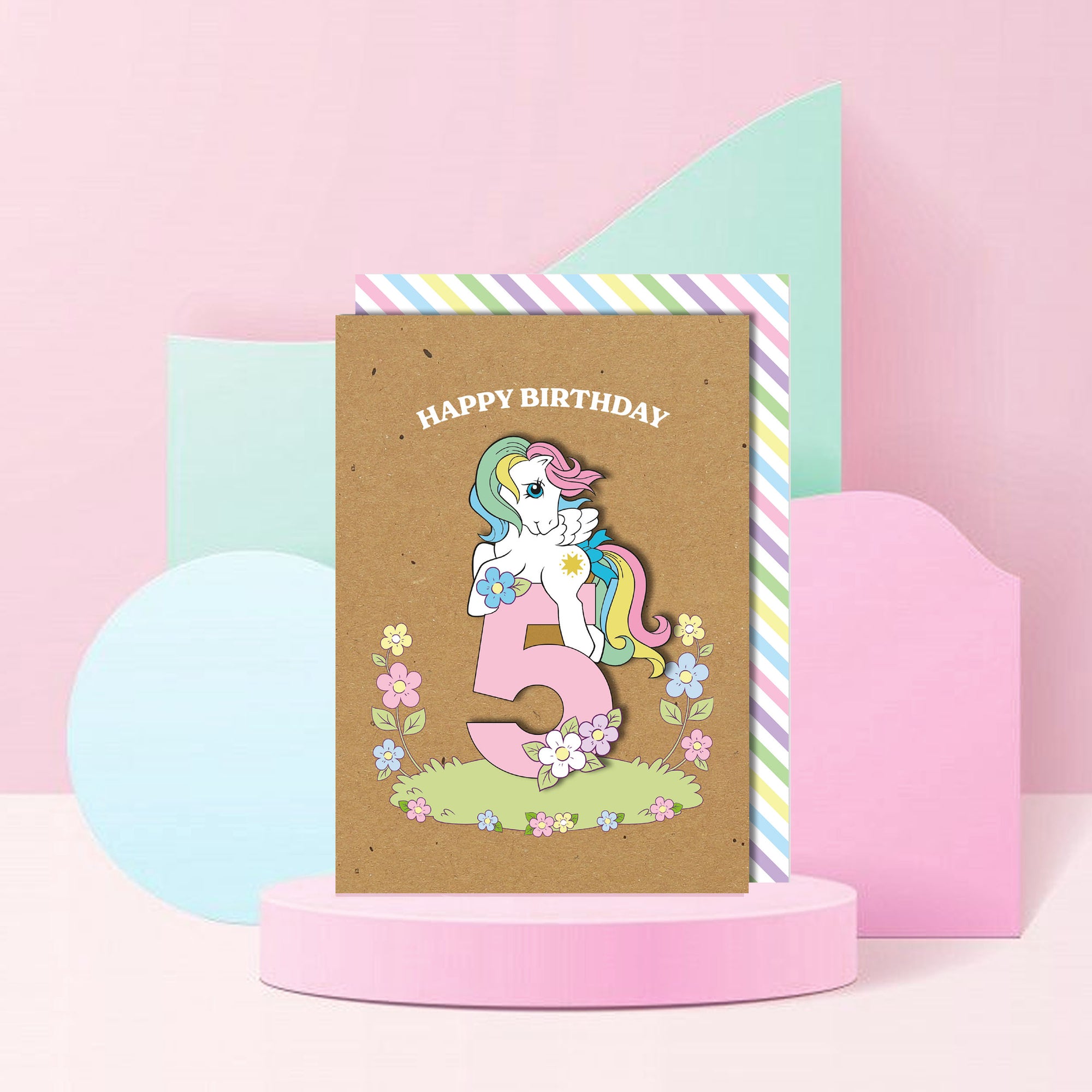 Happy 5th Birthday, Rainbow Dash Retro