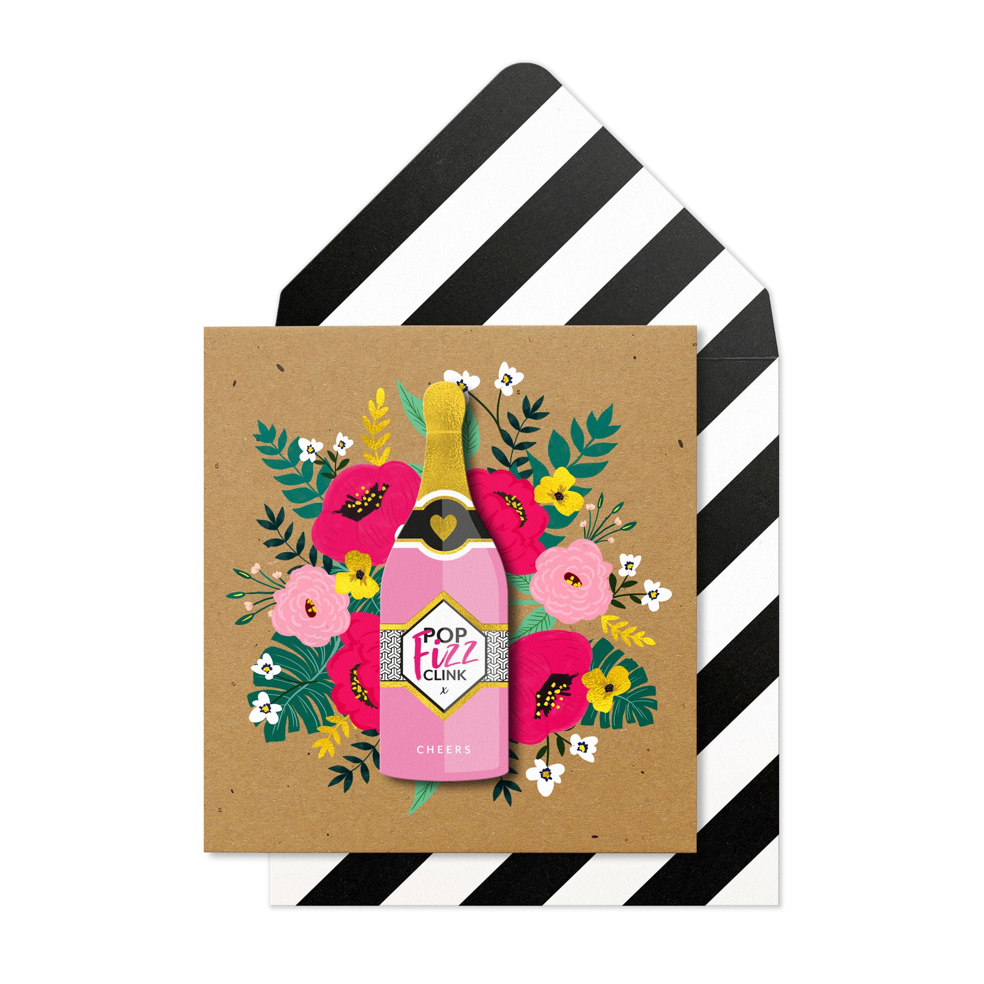 Modern Missy – Bundle of 5 Handmade Birthday Cards