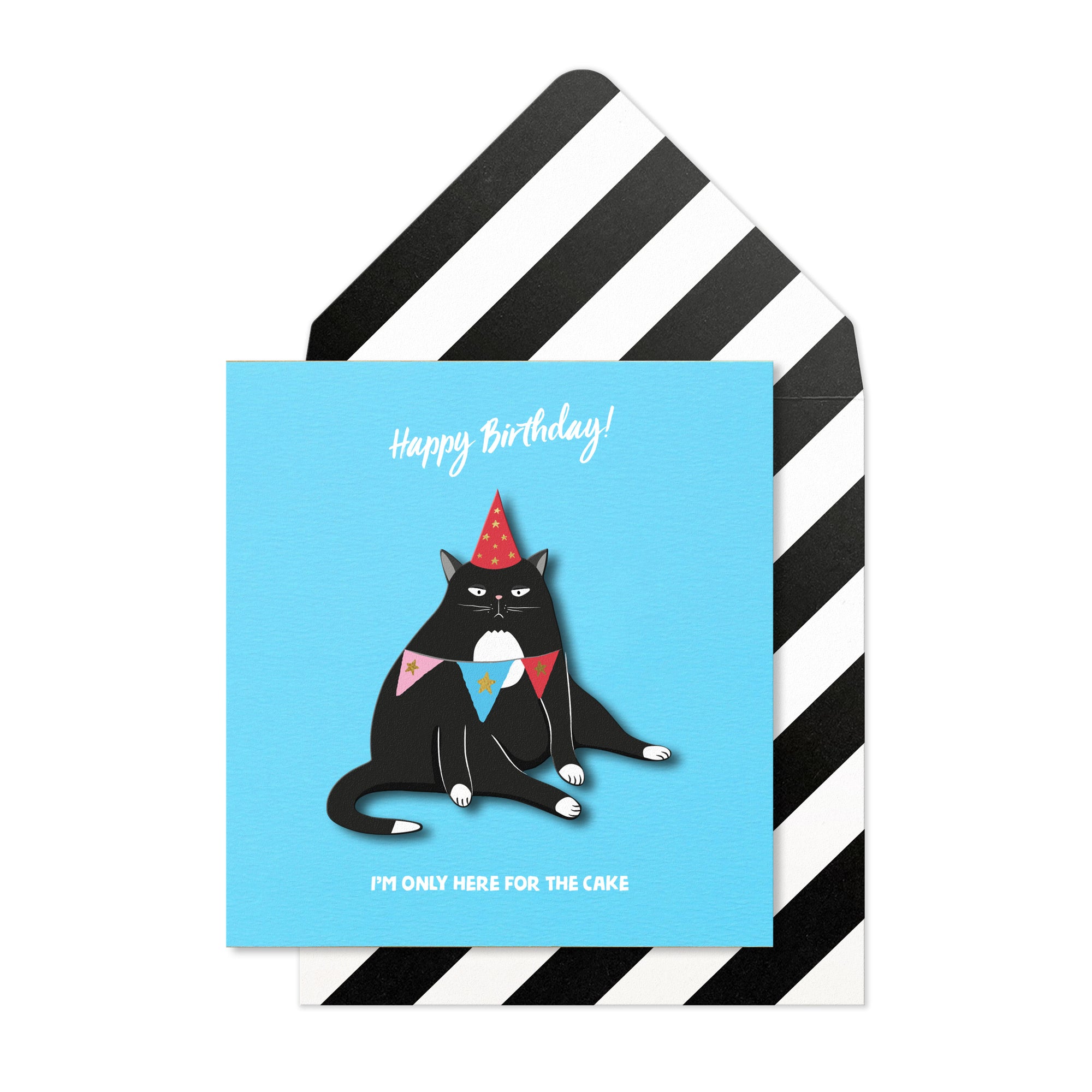 Grumpy Cat Birthday Card