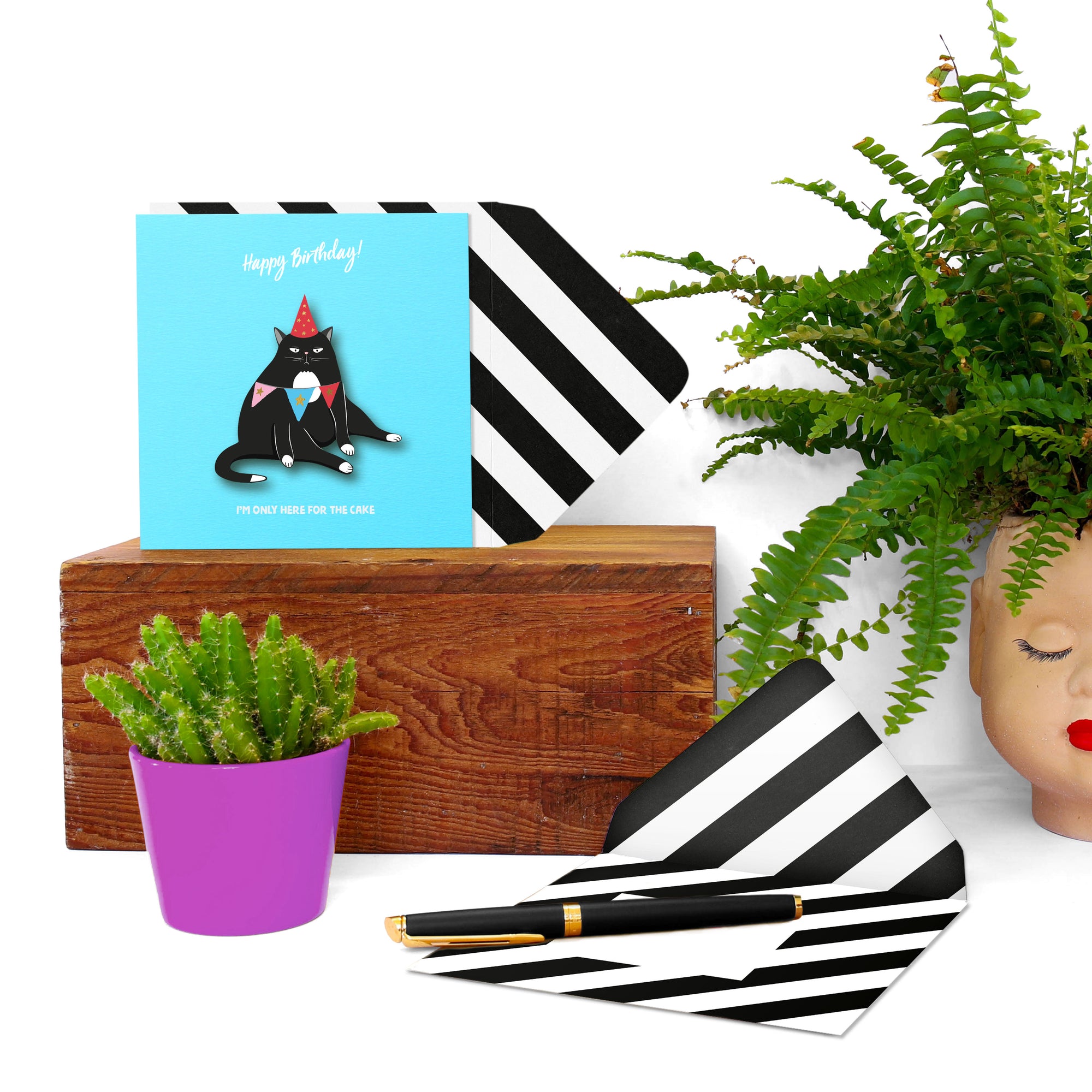 Grumpy Cat Birthday Card