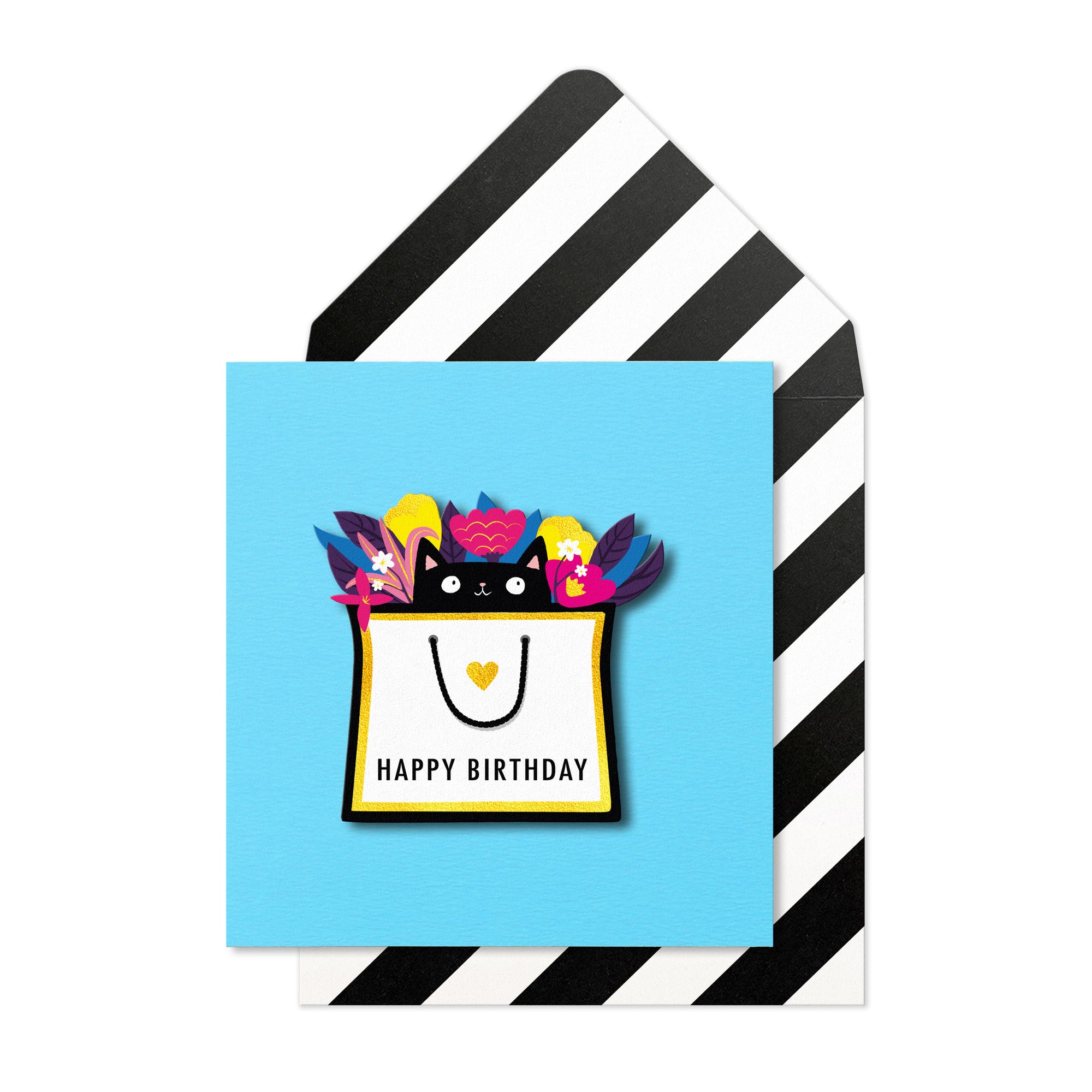 Modern Missy – Bundle of 5 Handmade Birthday Cards