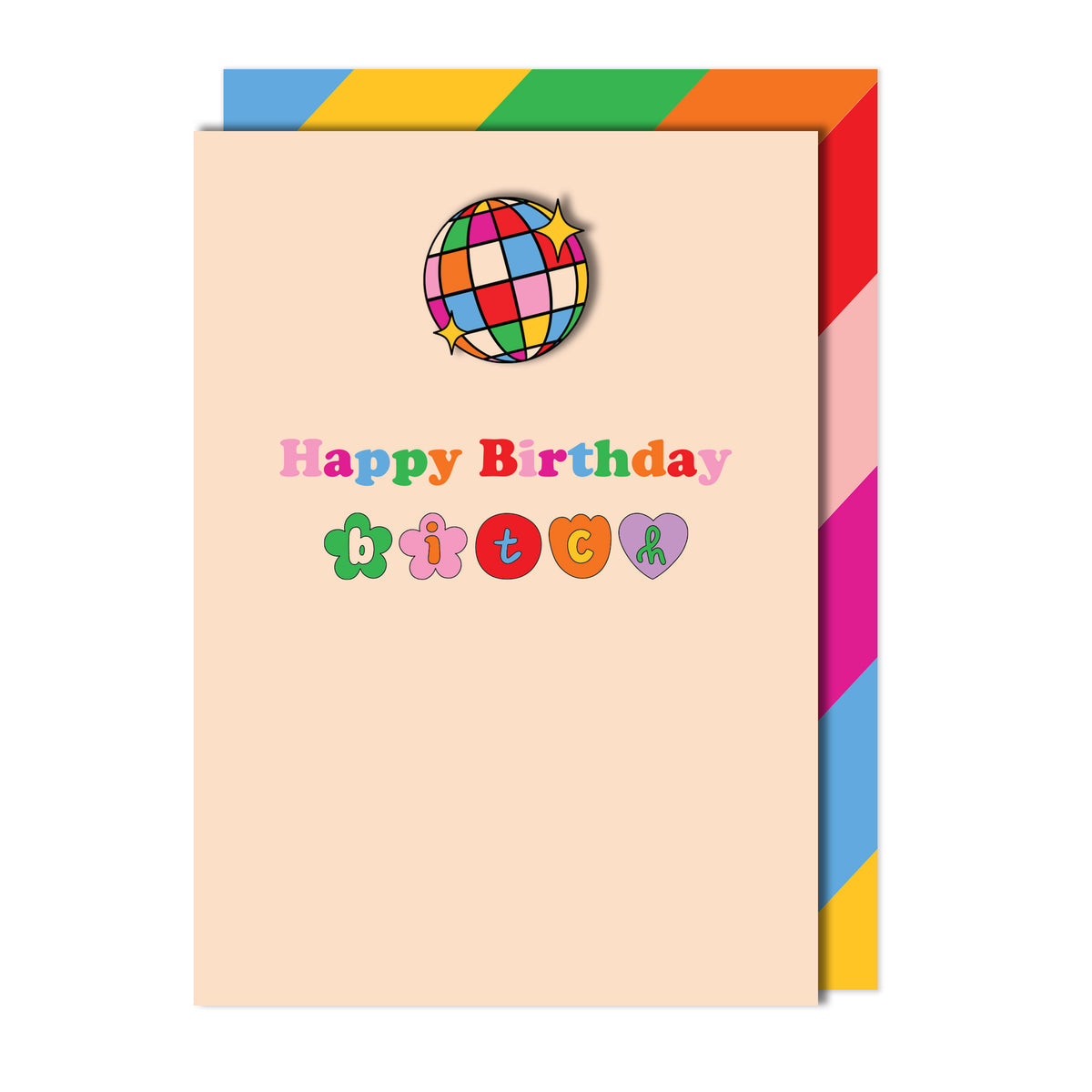 Happy Birthday Bitch Greeting Card