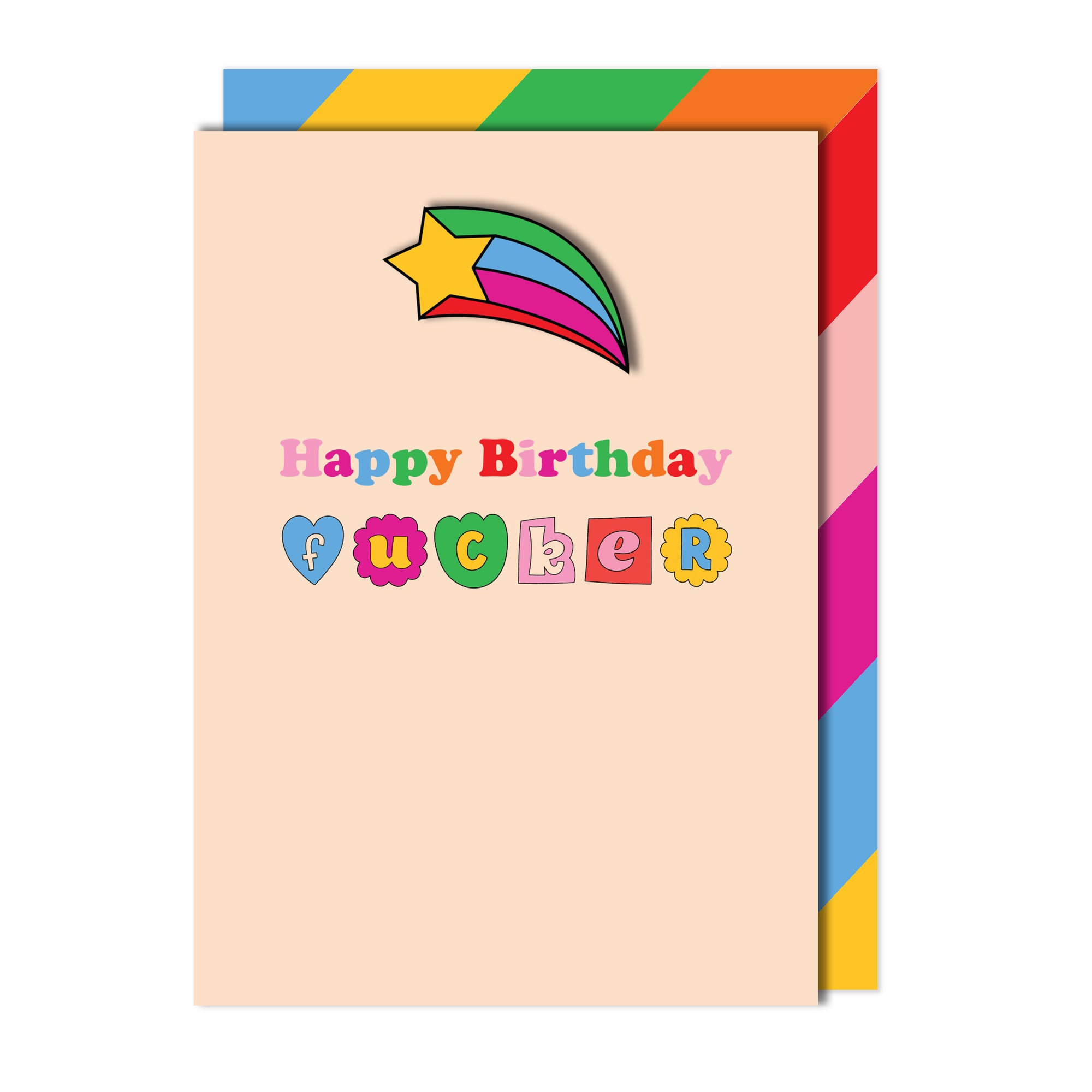 Naughty Puns – Bundle of 5 Handmade Birthday Cards
