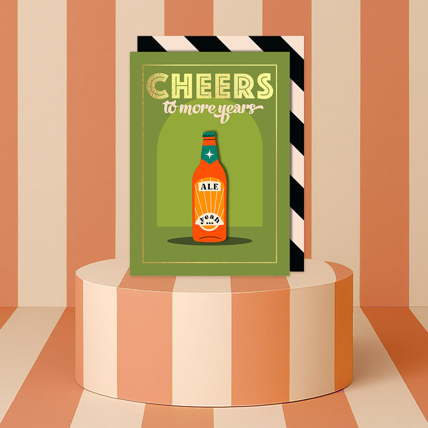 Cheers, Ale Greeting Card