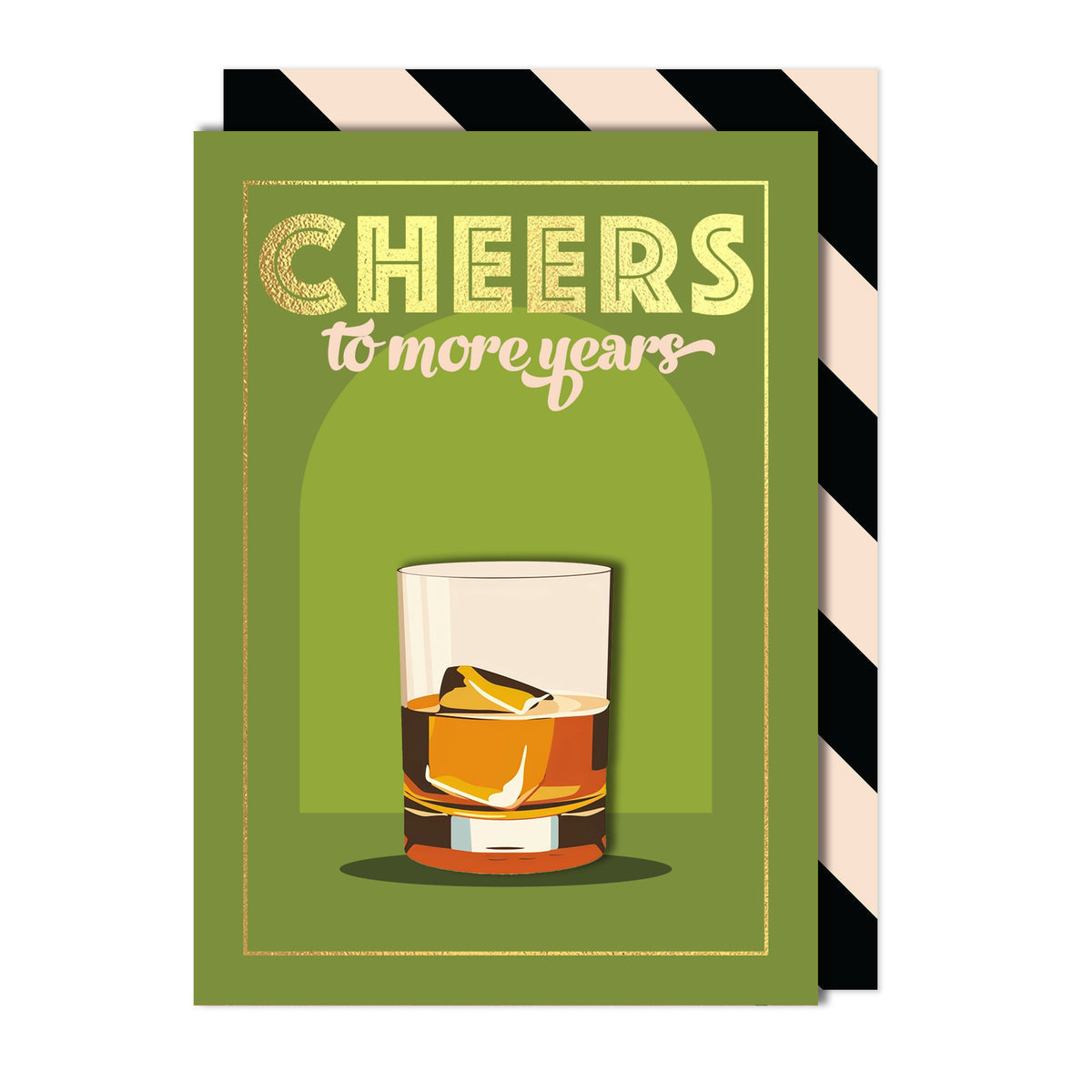 Cheers, Whisky Greeting Card