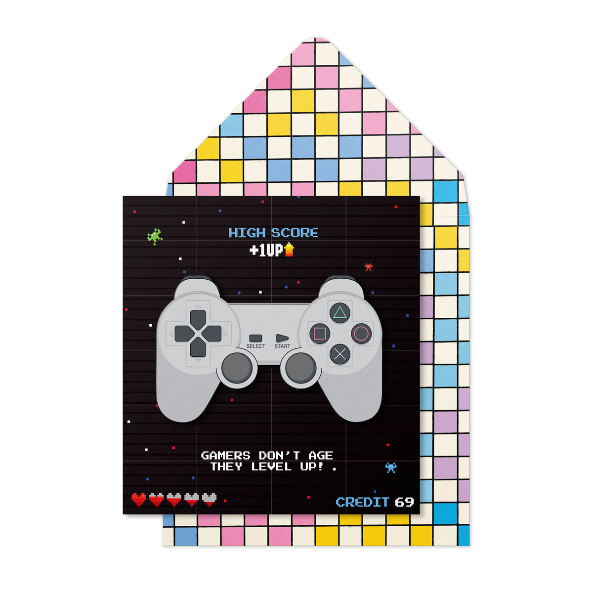 Xbox Level Up Birthday Greeting Card