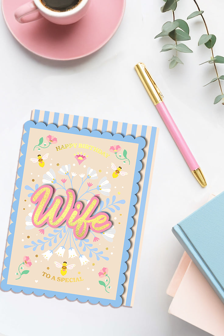 Happy Birthday To A Special Wife