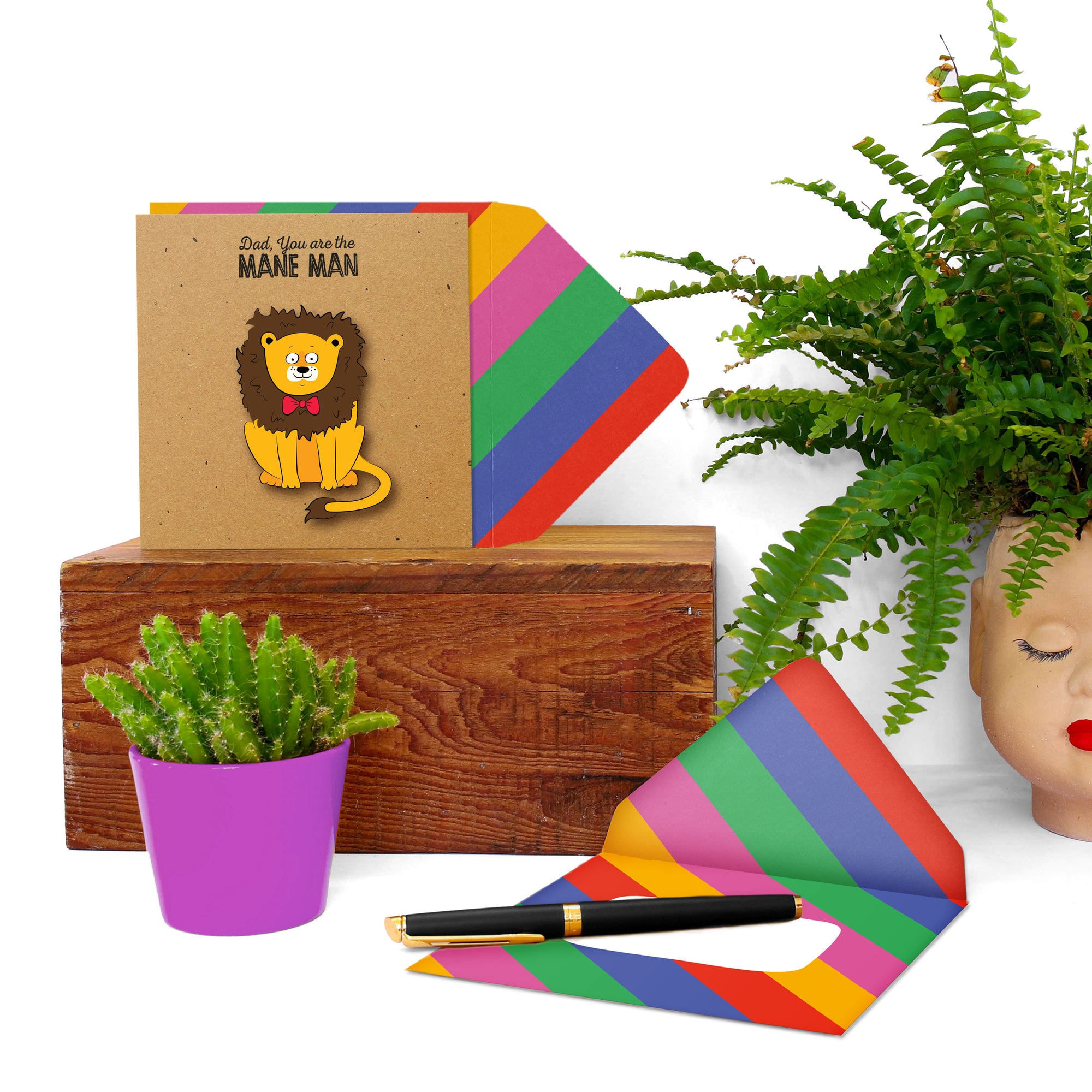 Dad you are the Mane Man