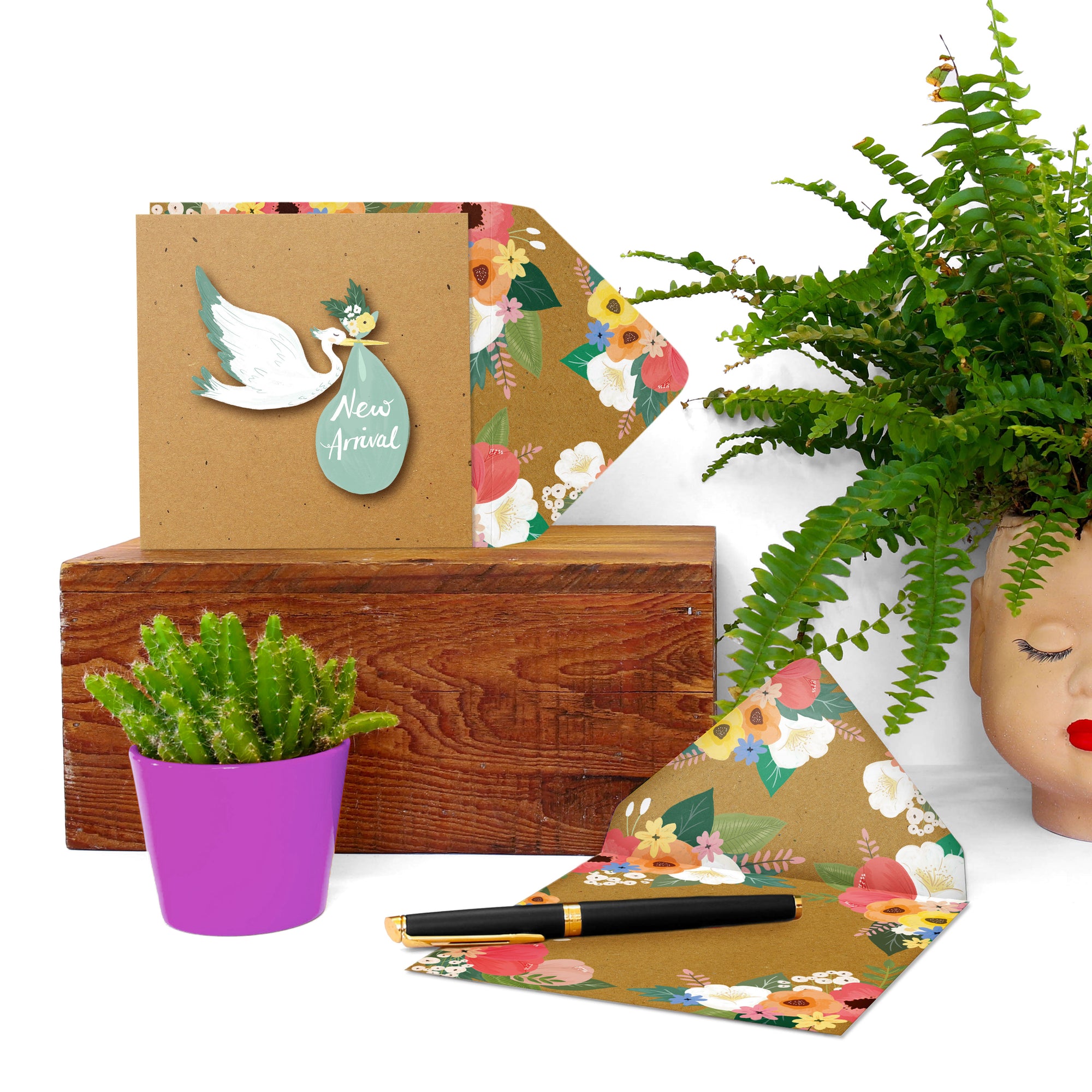 New Arrival' Stork Blue