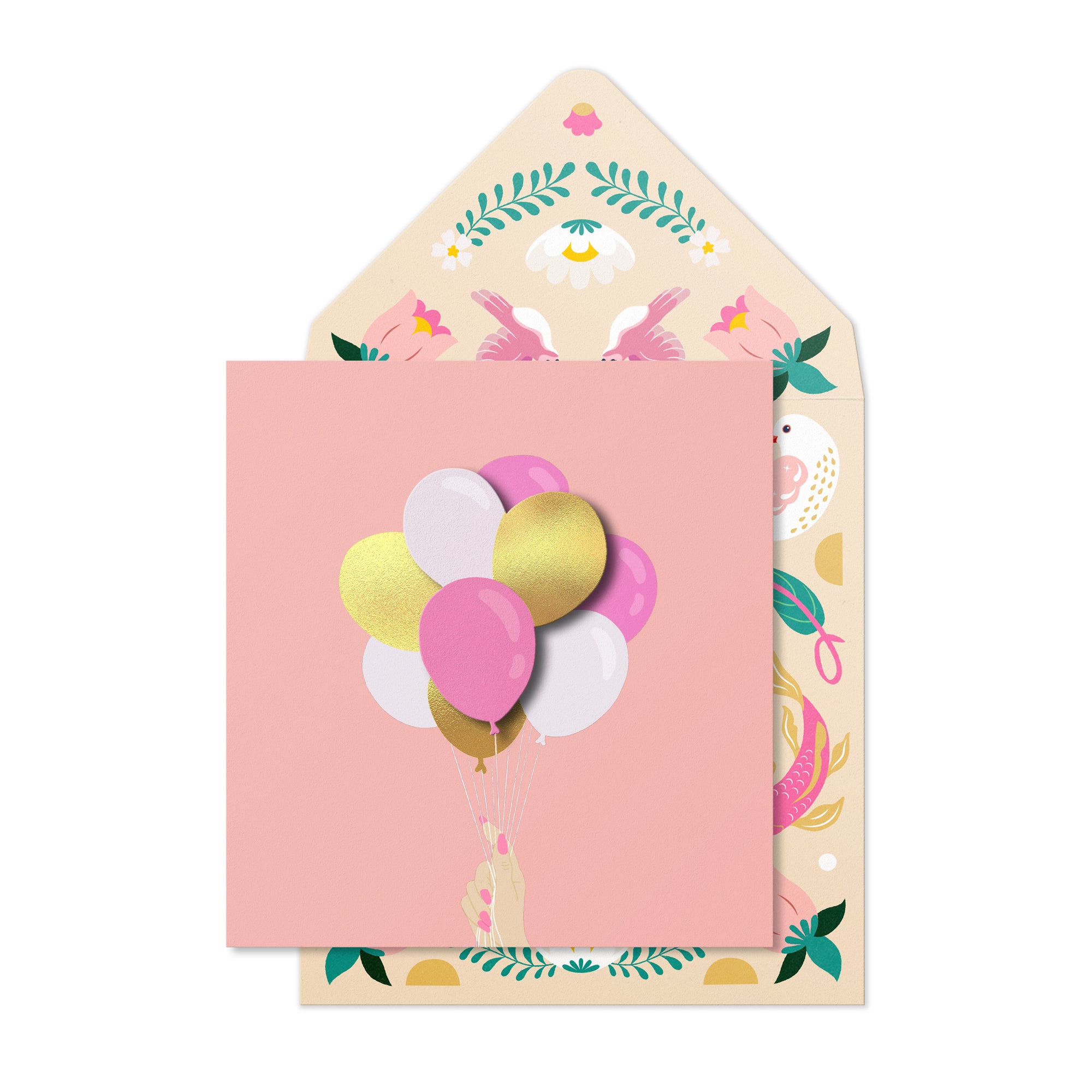 Wild Moon – Bundle of 5 Handmade Birthday Cards