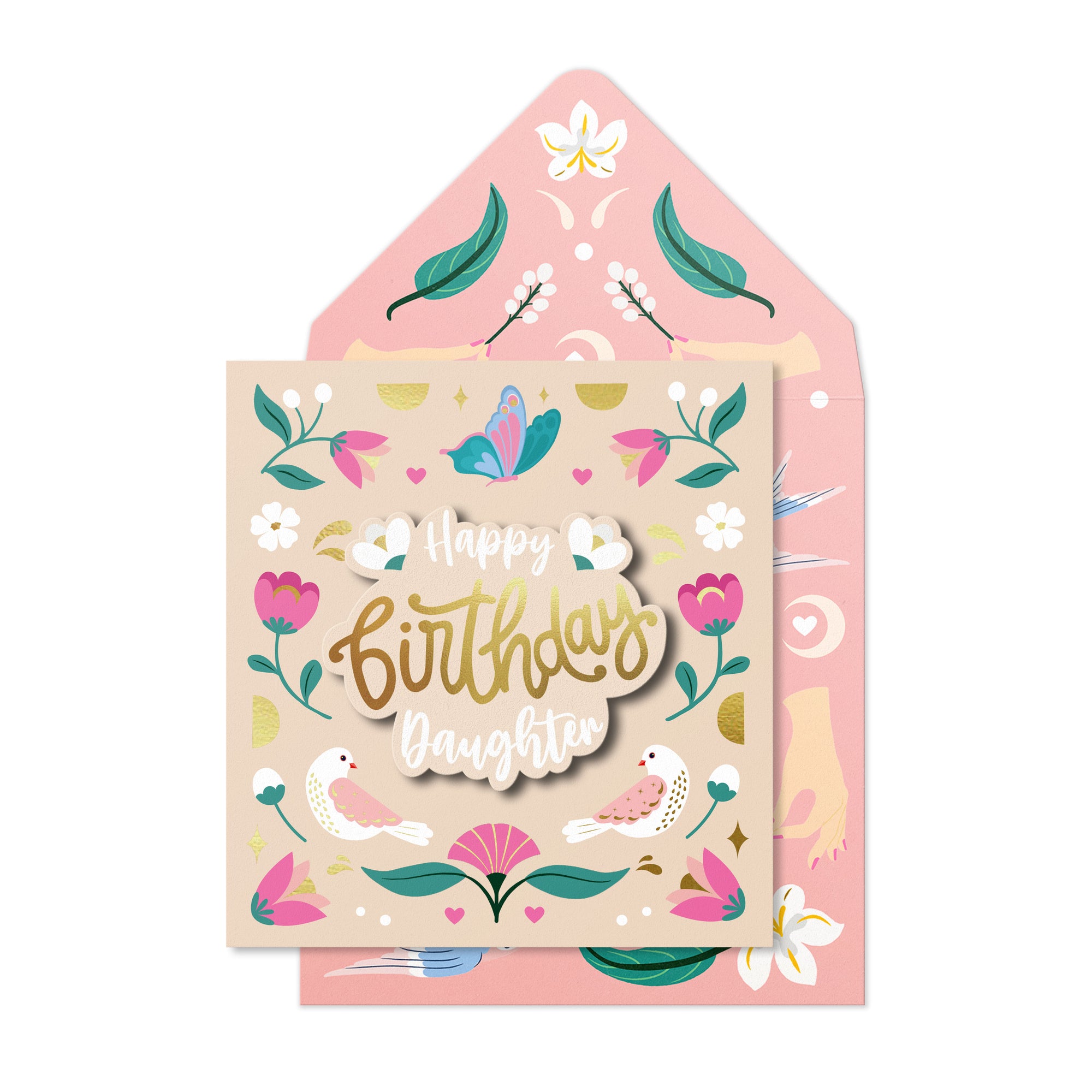 Happy Birthday Daughter Cream