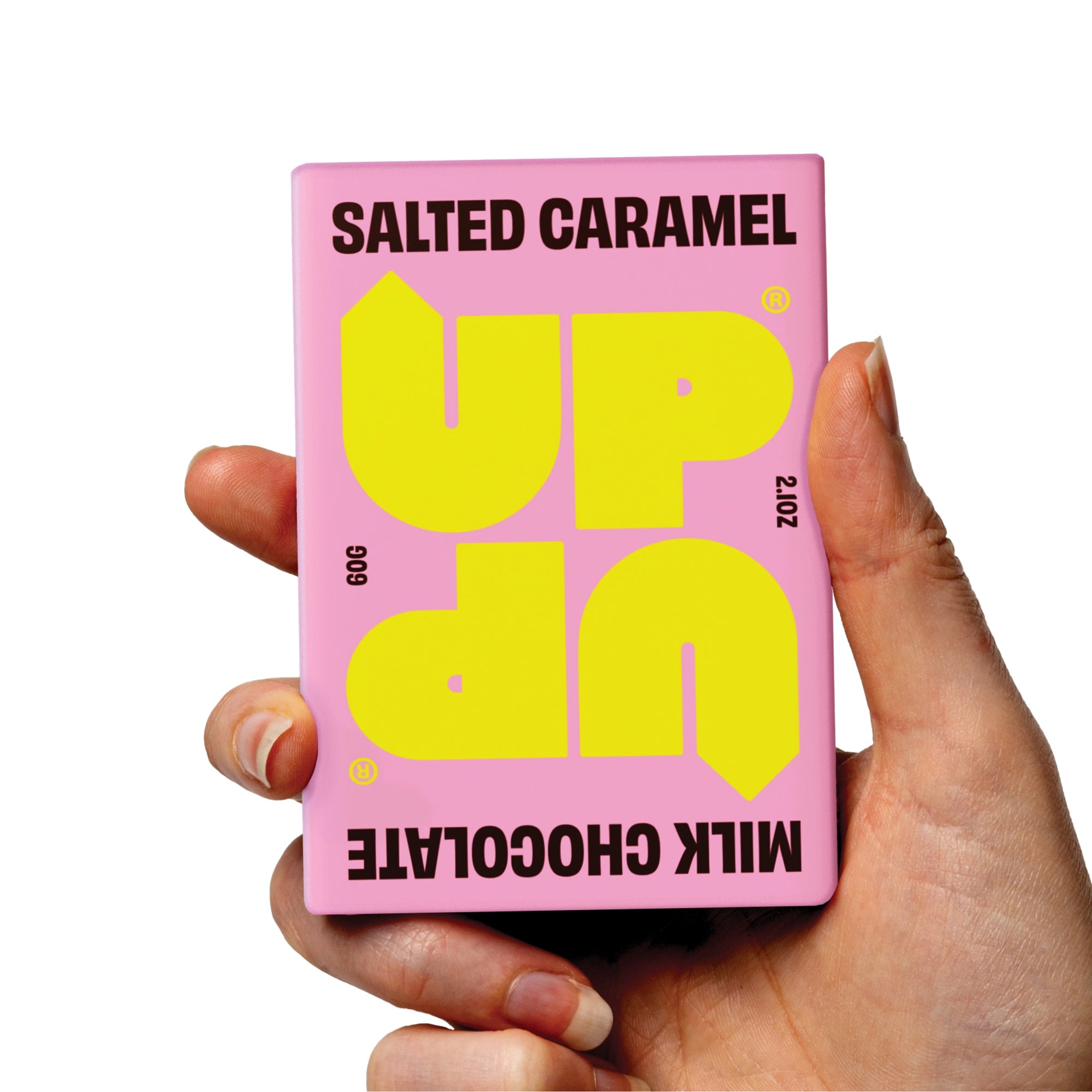 Upup Salted Caramel Milk Chocolate Bar 60g