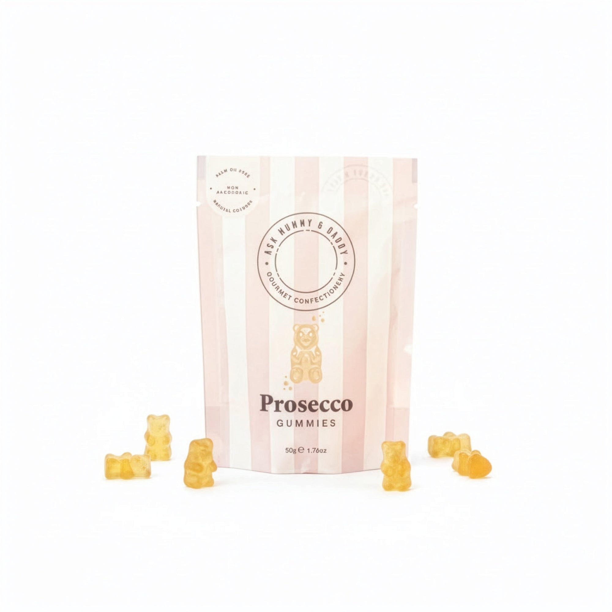 Prosecco Bears Gummy Pouch