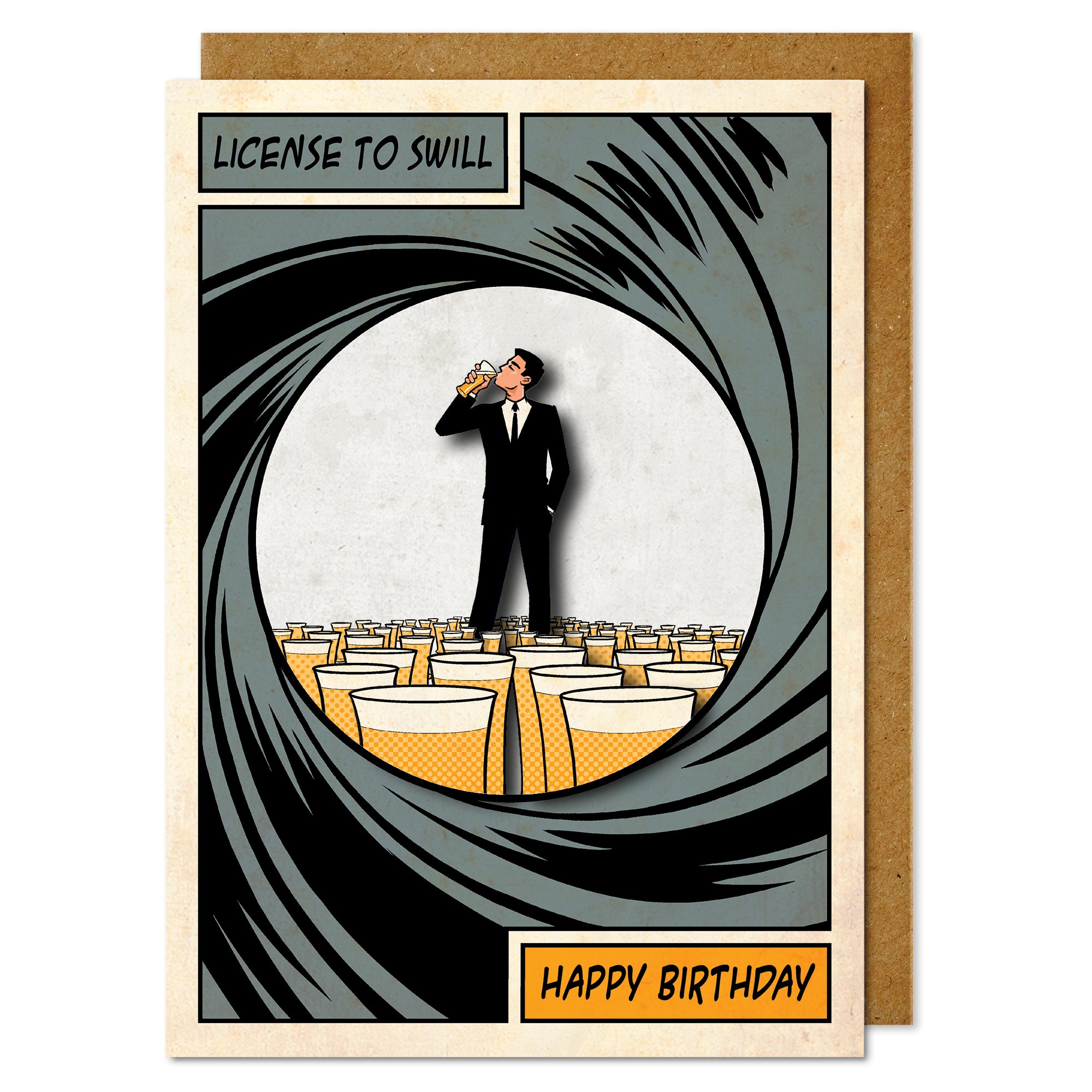 Happy Birthday', Liscence to Swill
