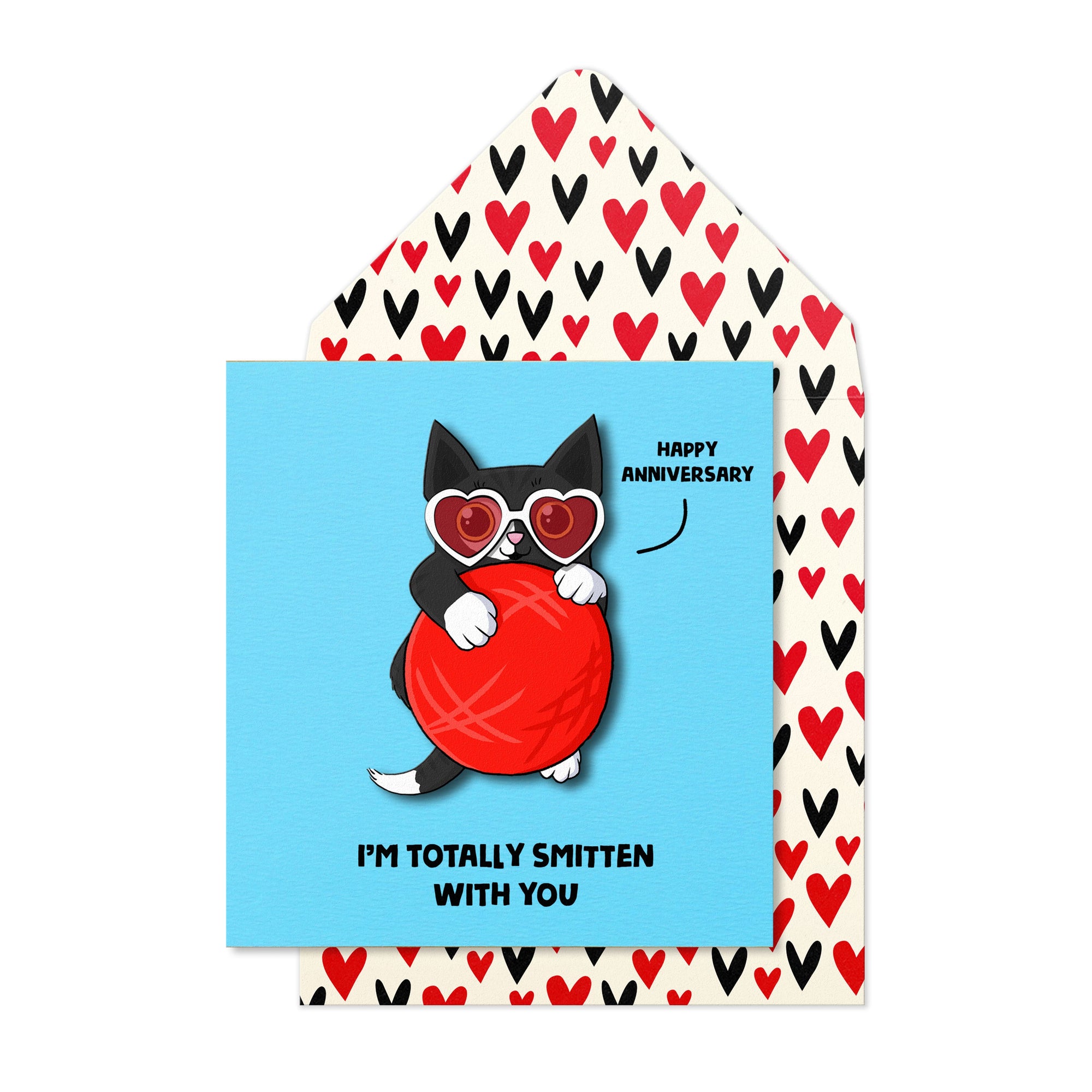 Happy Anniversary Smitten Cat