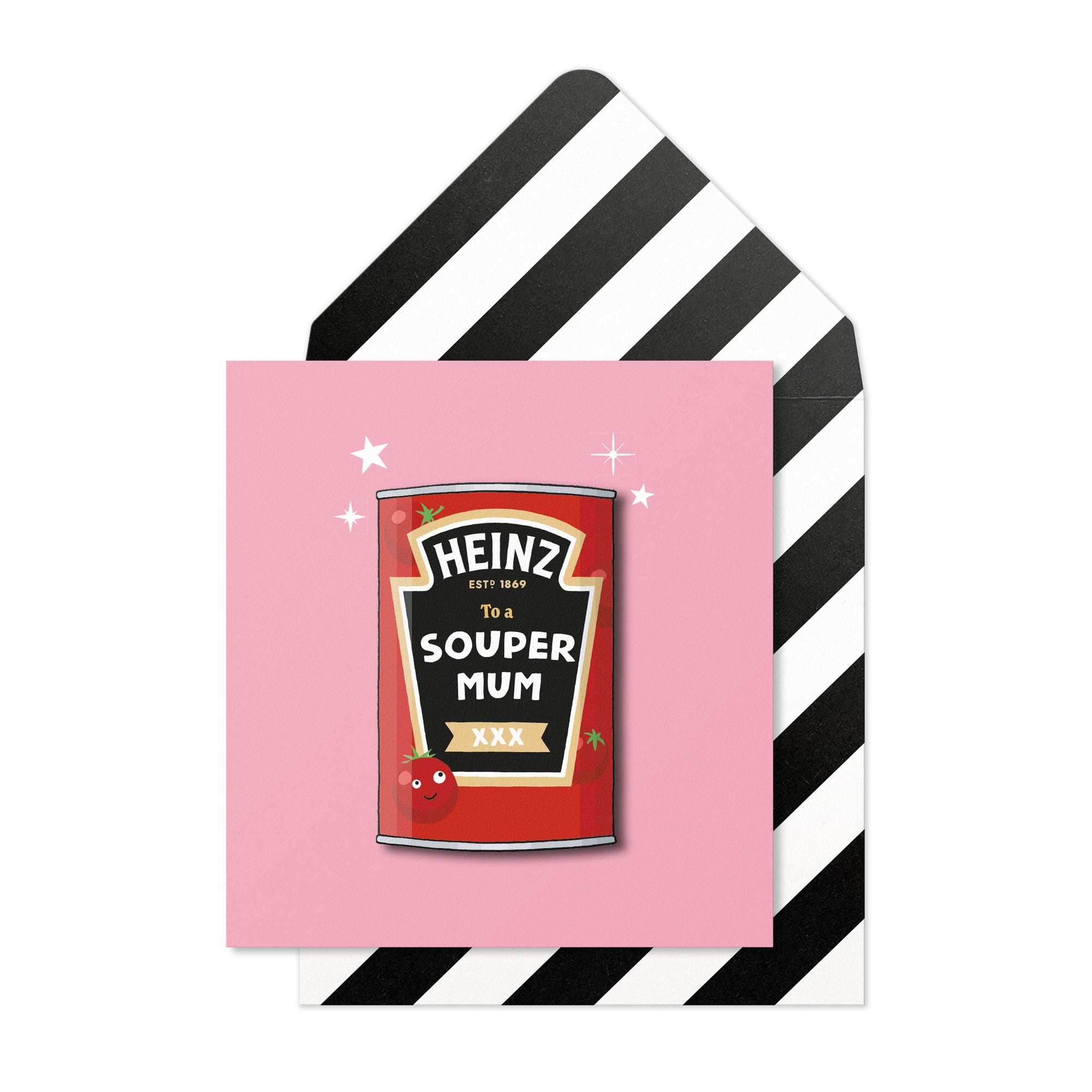 Happy Birthday to a Souper Mum, Greeting Card