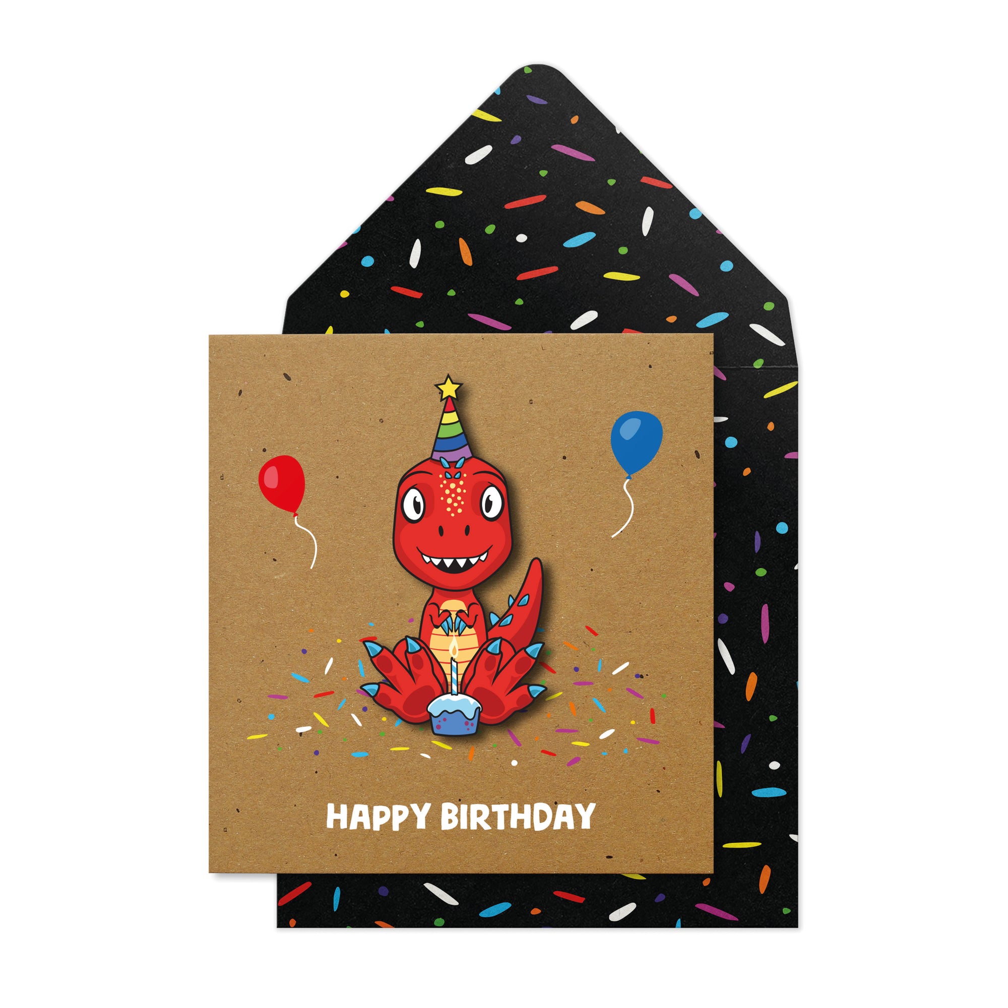 Monster Magic Birthdays - Bundle of 5 Handmade Greeting Cards