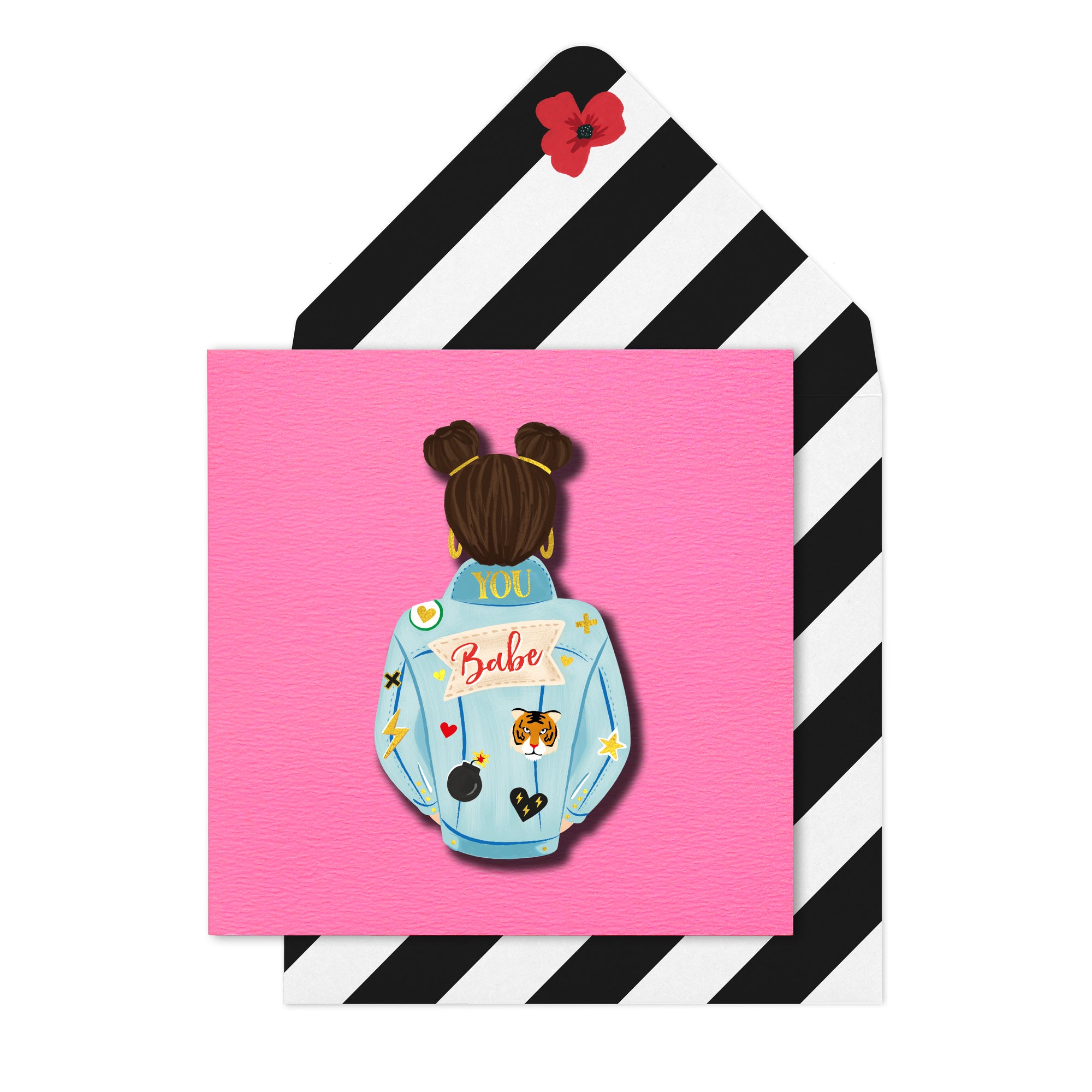 You Babe, Blank Greeting Card