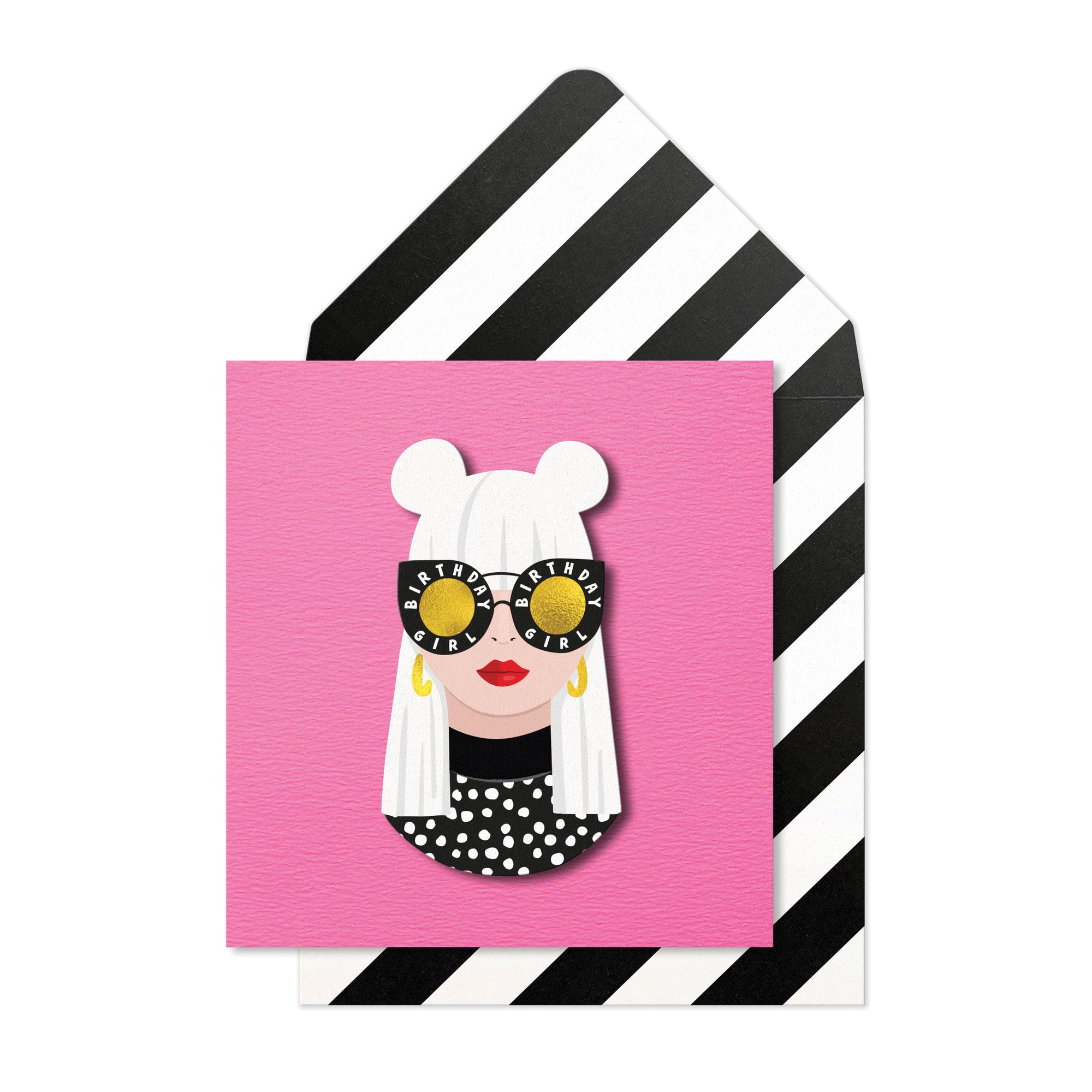 Girl Power Galore - Bundle of 5 Handmade Greeting Cards
