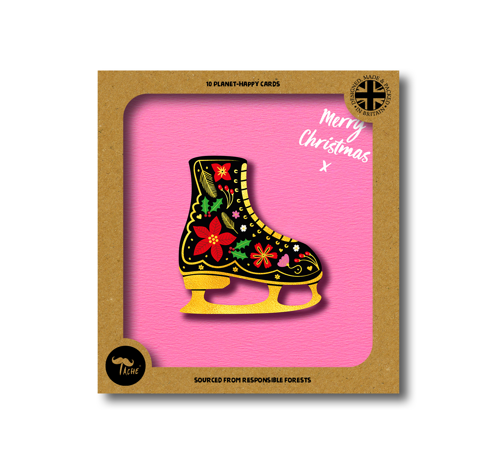 Christmas Ice Skate 10pk Box