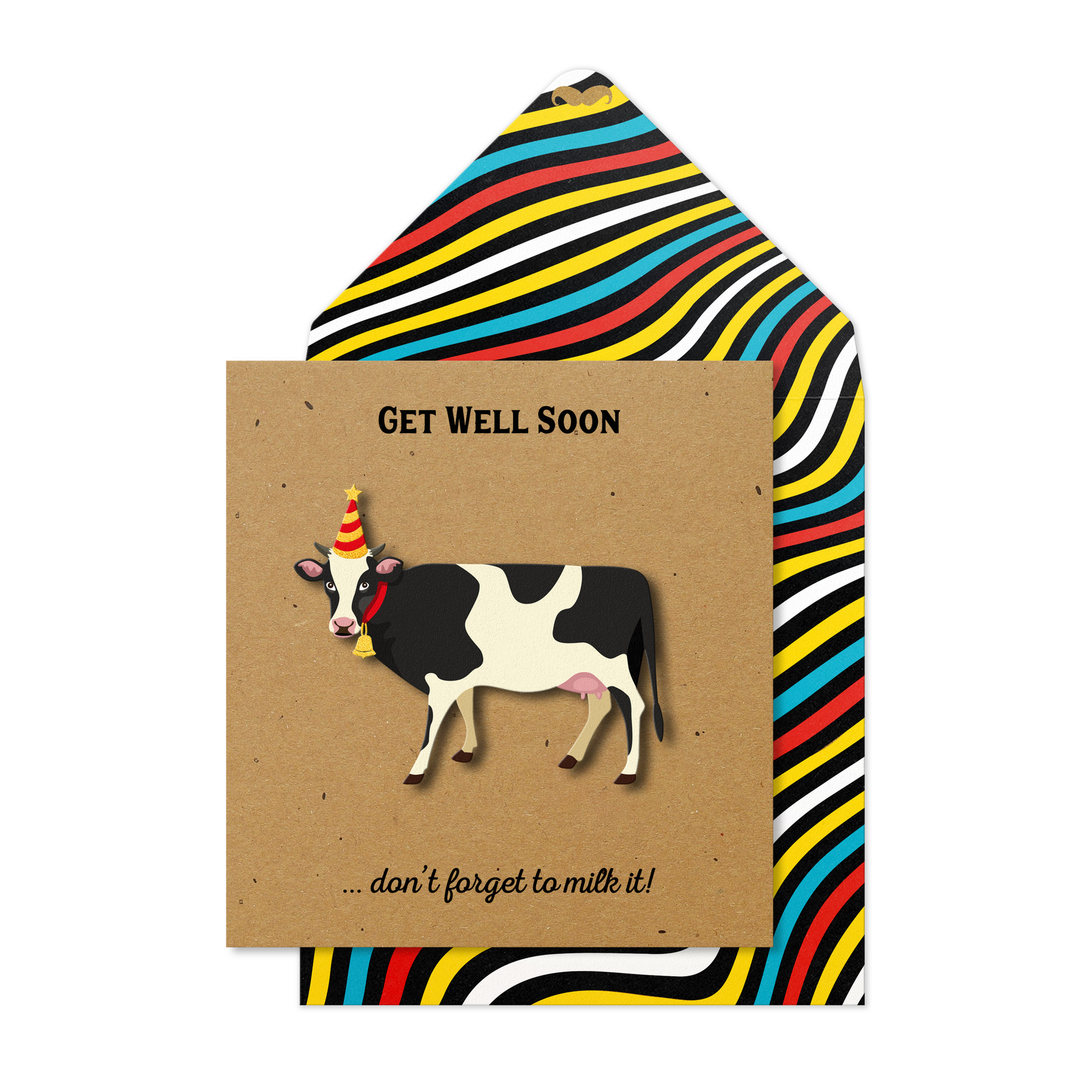 Get Well Soon Cow