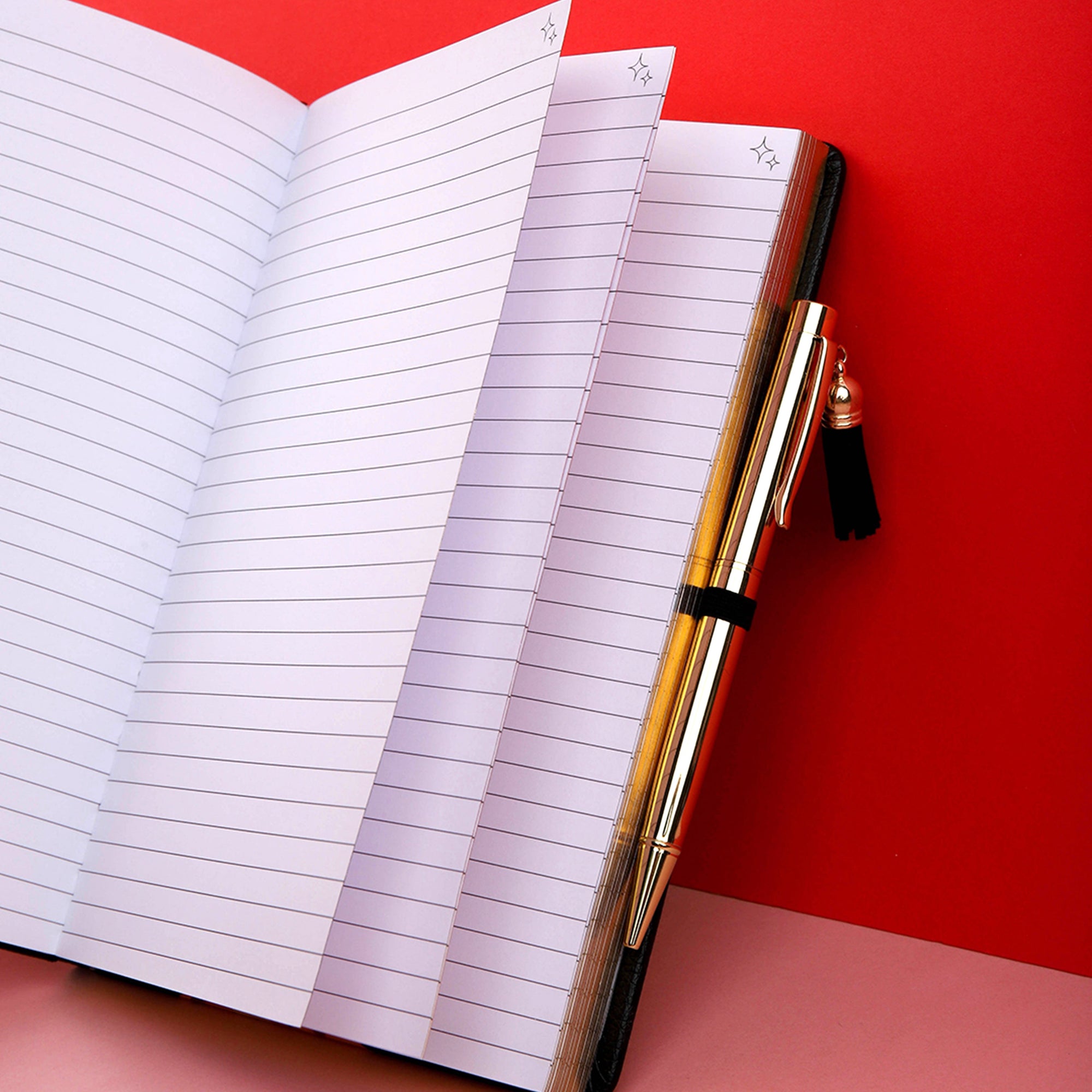 Tropical Cheetah Notebook & Pen