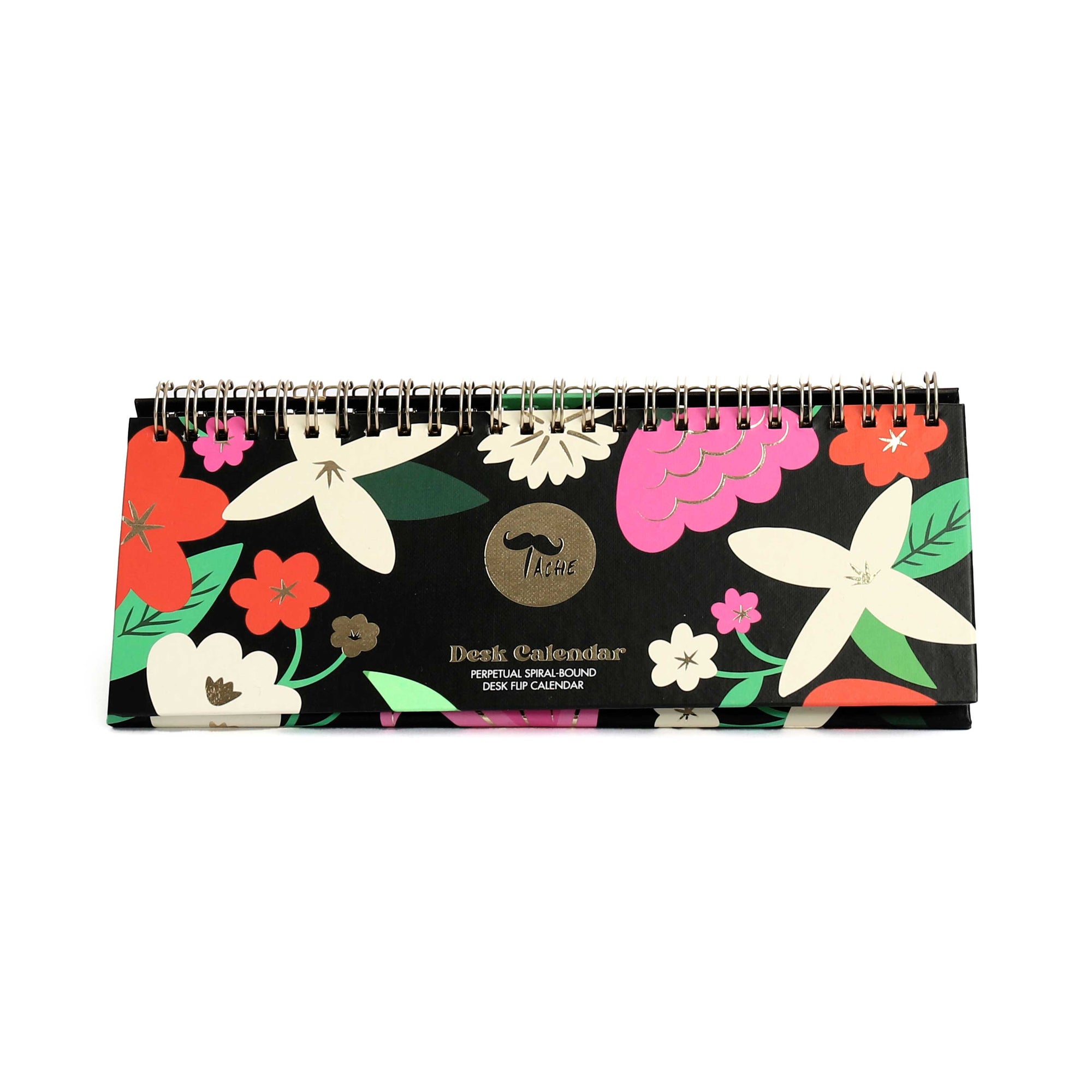 Floral Perpetual Desk Calendar