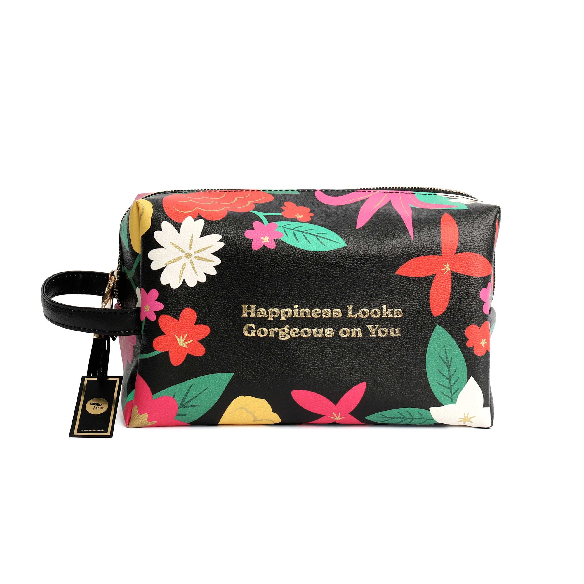 Happiness Looks Gorgeous On You Wash Bag