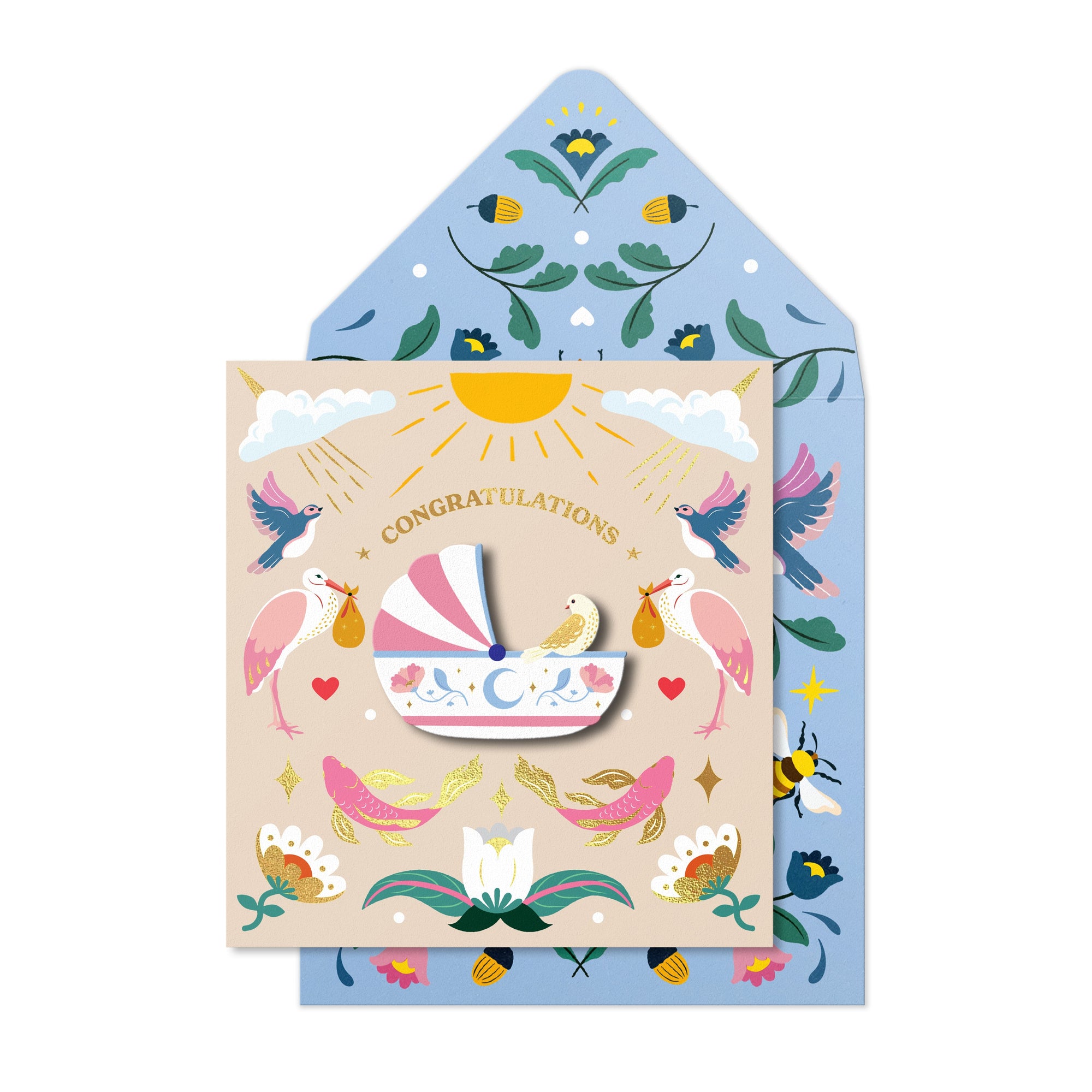 Congratulations' Baby Basket