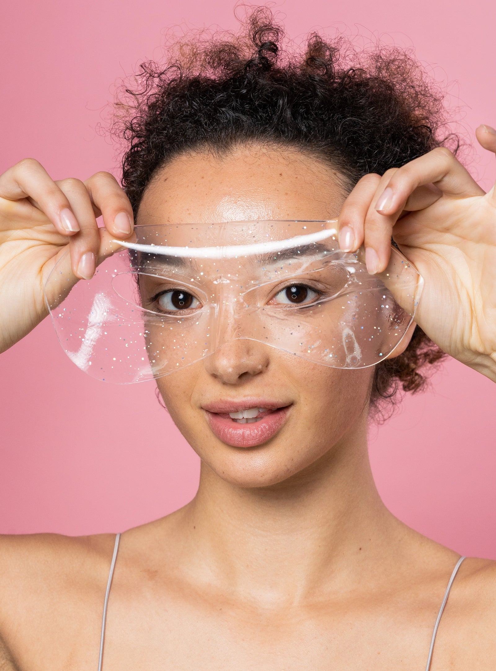 Crystal Glow Hydrogel Repairing Eye Mask