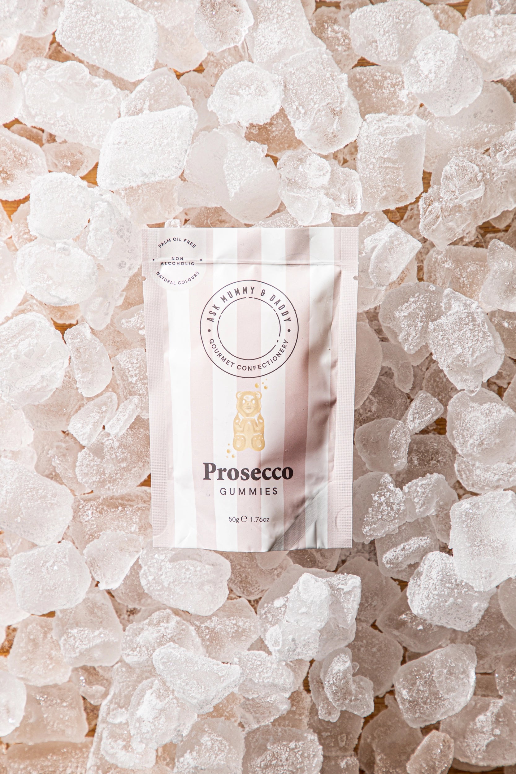Prosecco Bears Gummy Pouch