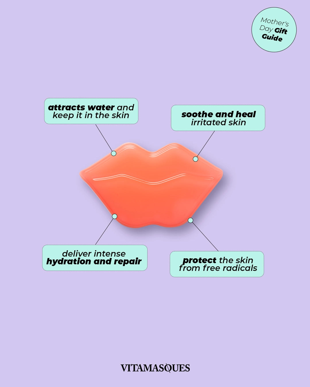 Collagen Watermelon Hydrogel Lip Mask