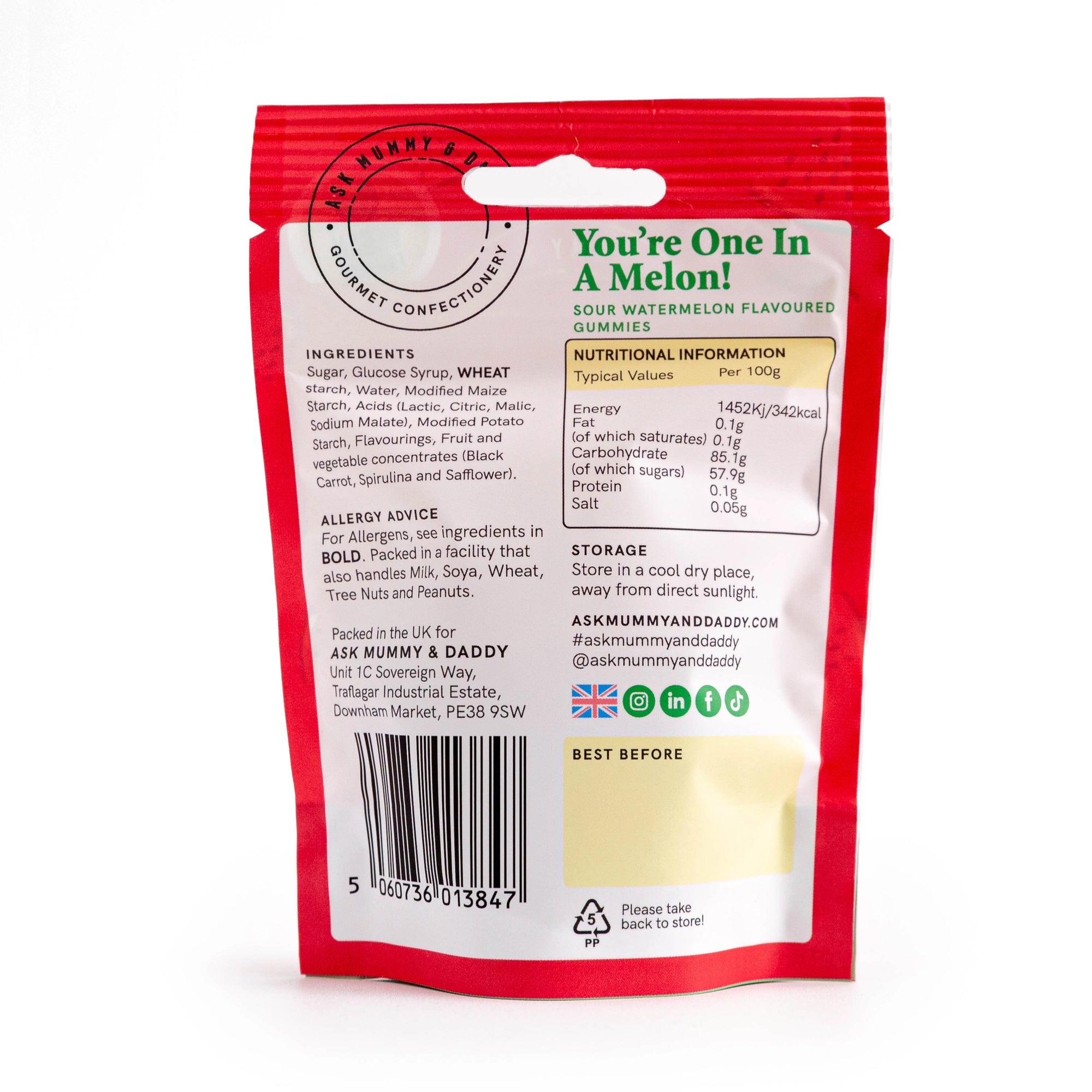 You're One in A Melon Vegan Gummies