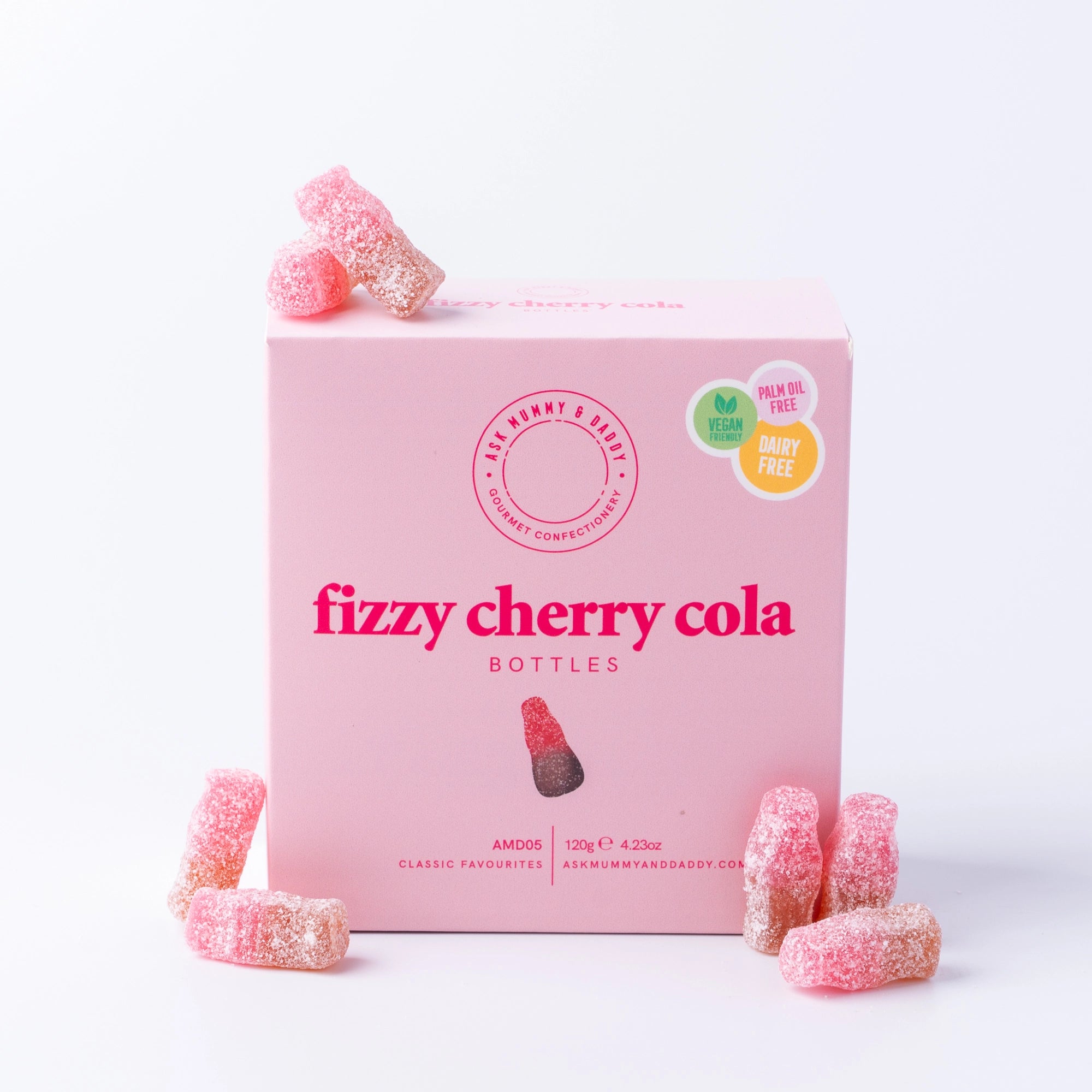 Fizzy Cherry Cola Bottles Giftbox