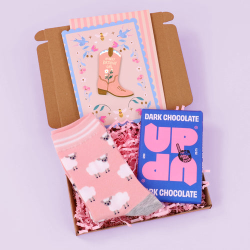 Cosy Birthday Treats Letterbox Gift Box
