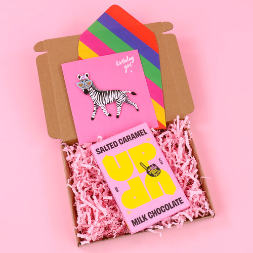 Mini Birthday Celebrate Letterbox Chocolate Gift Box