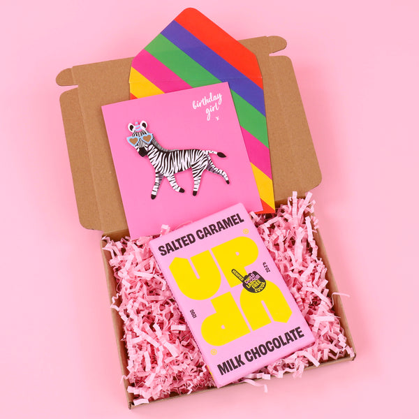 Mini Birthday Celebrate Letterbox Chocolate Gift Box