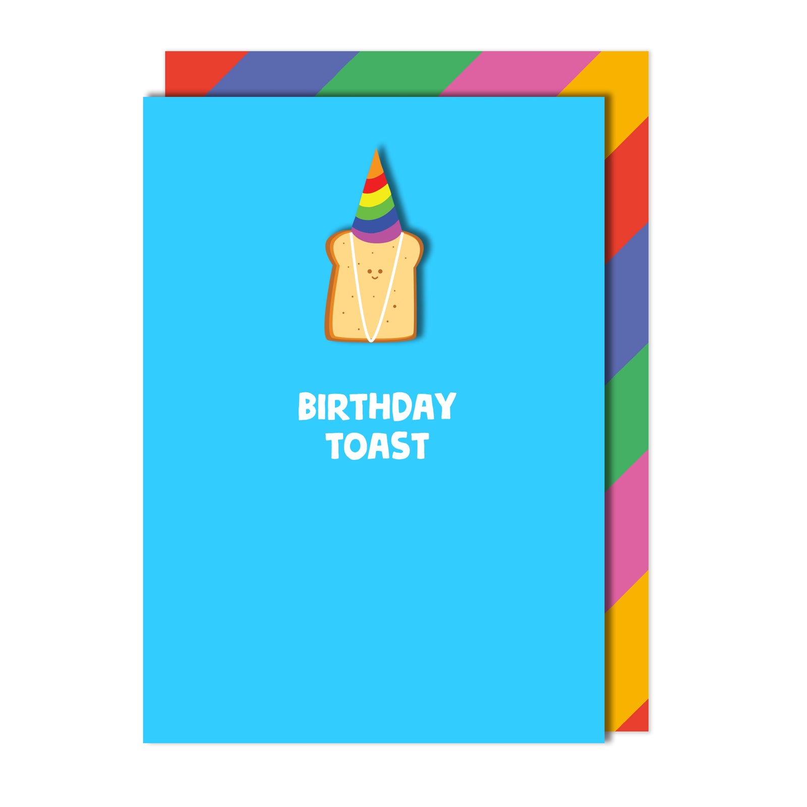 Birthday Toast Greeting Card | Premium UK Handmade Card