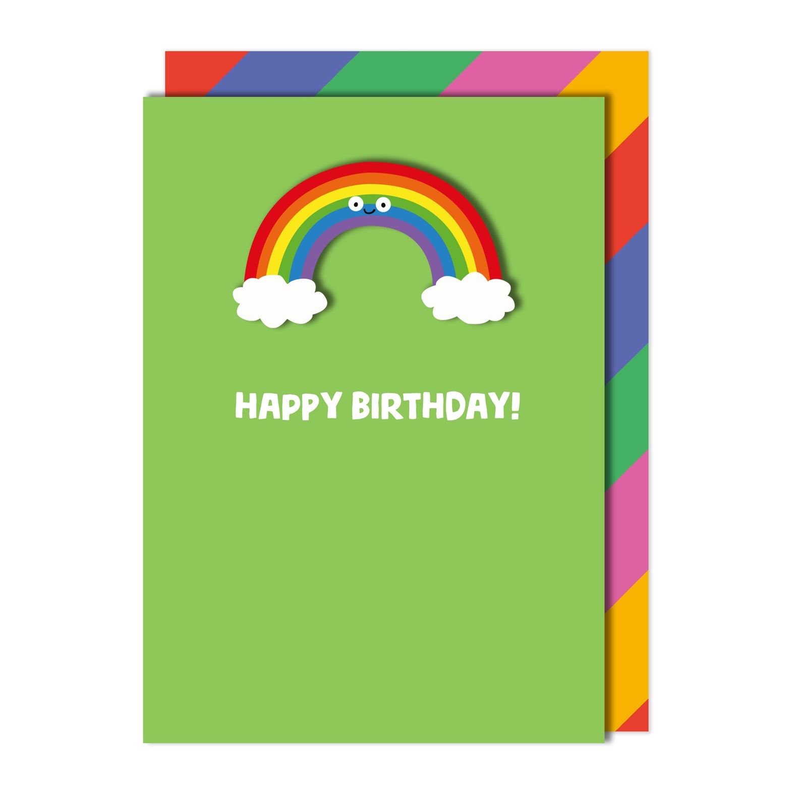 Birthday Rainbow Greeting Card | Premium UK Handmade Card