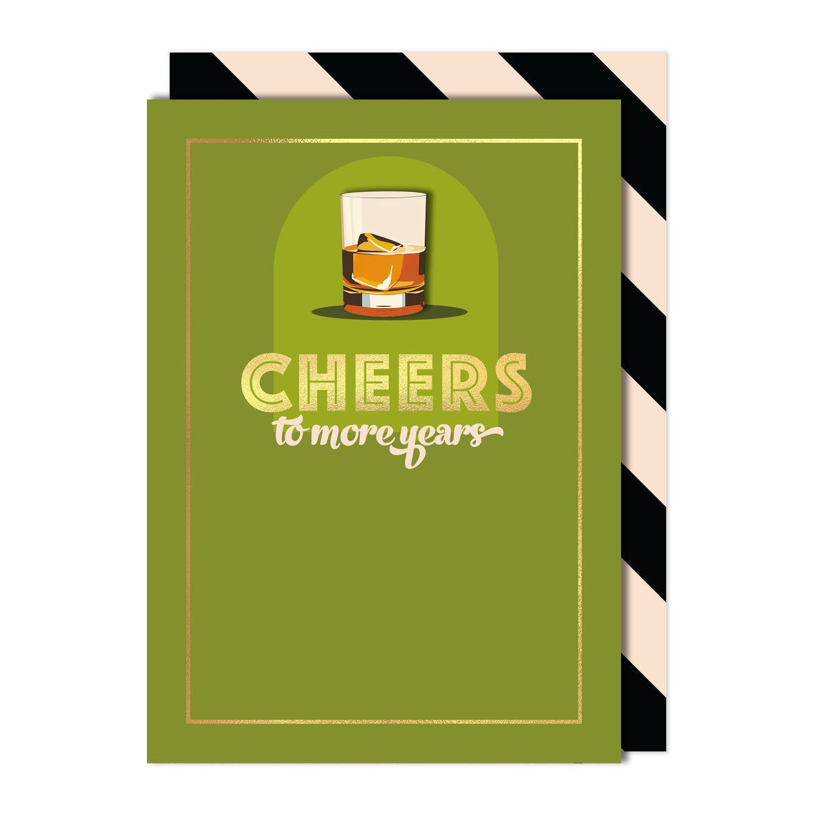 Cheers to More Years Greeting Card | Premium UK Handmade Card