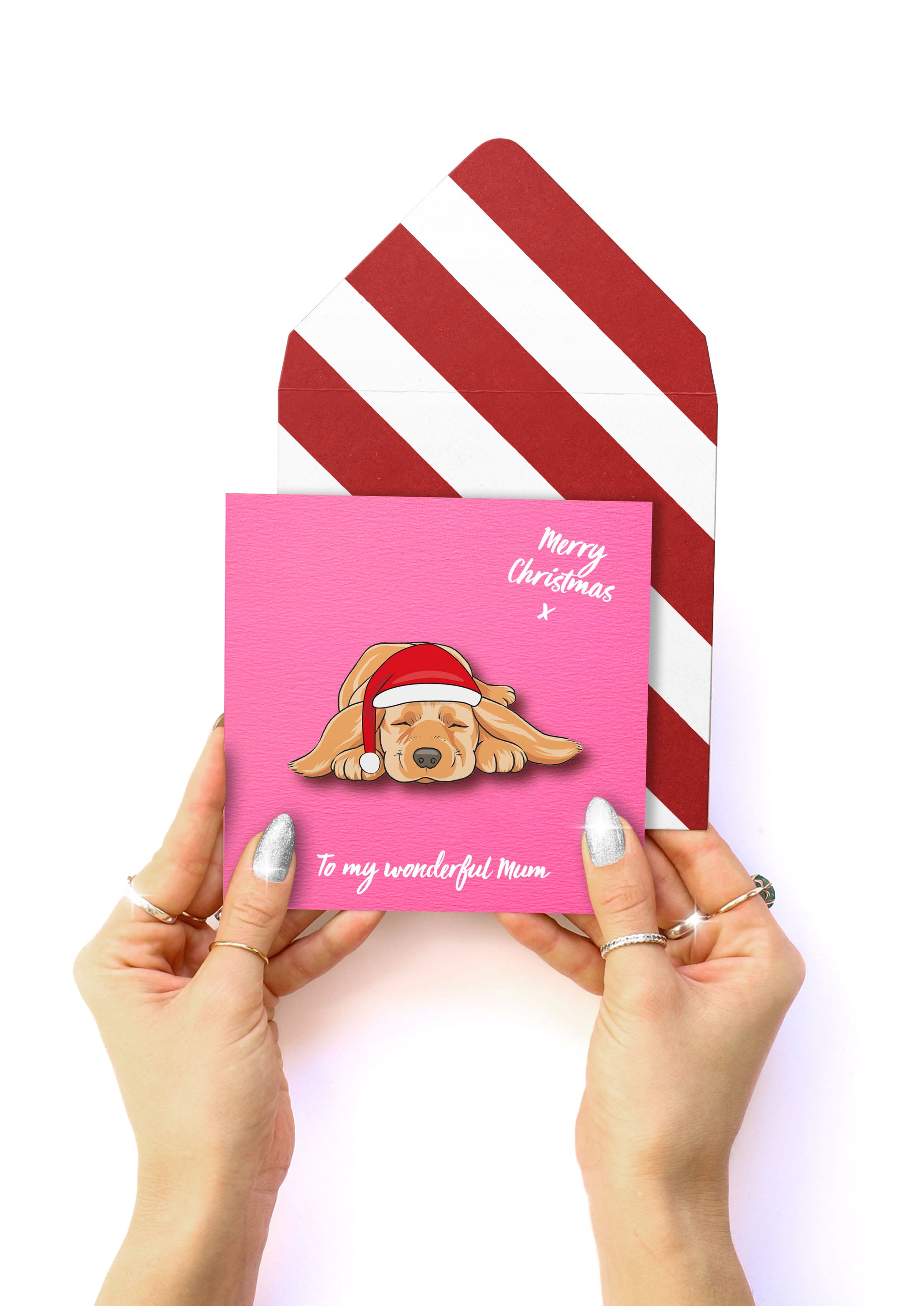 Wonderful Mum Santa Puppy
