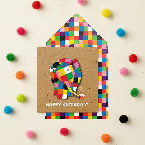 Happy Birthday Elmer Cupcake